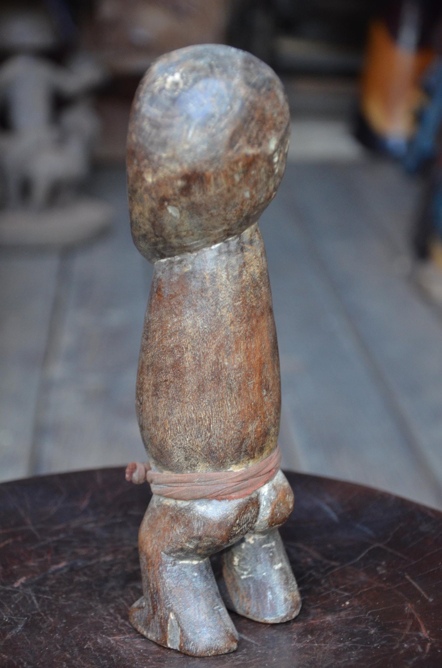 Authentic Lega Ancestor Figure | Congolese Tribal Wood Sculpture