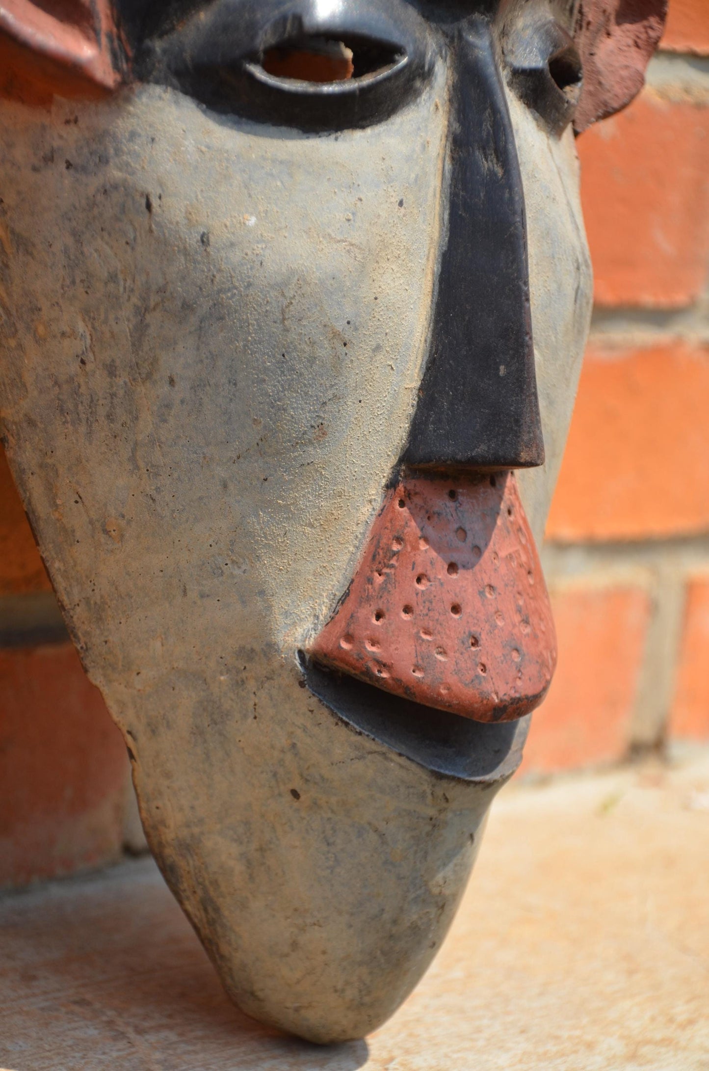 Authentic Fang Face Mask | Gabonese Tribal Art