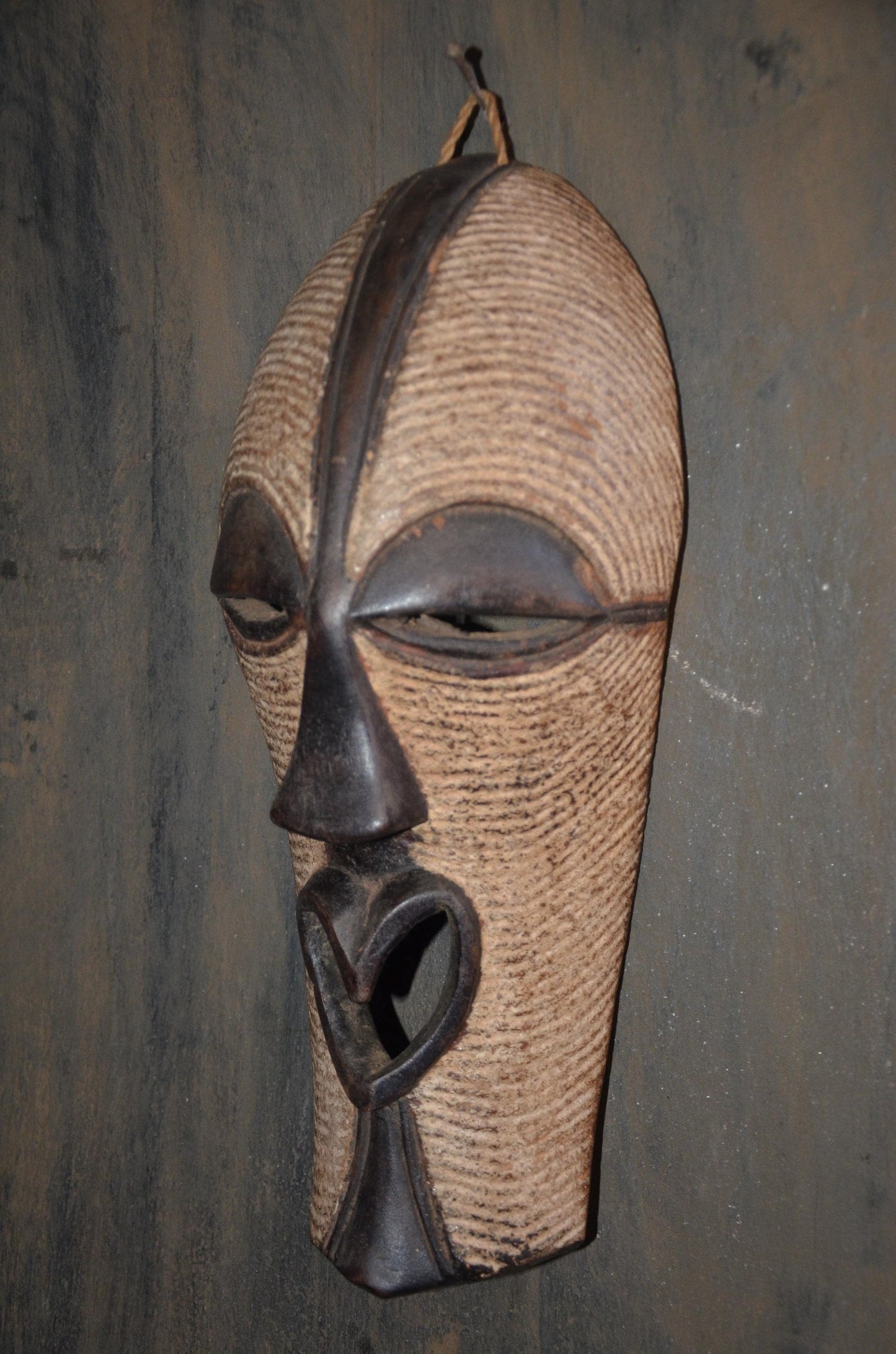 Authentic Songye Kifwebe Mask | Geometric Congo Tribal Art