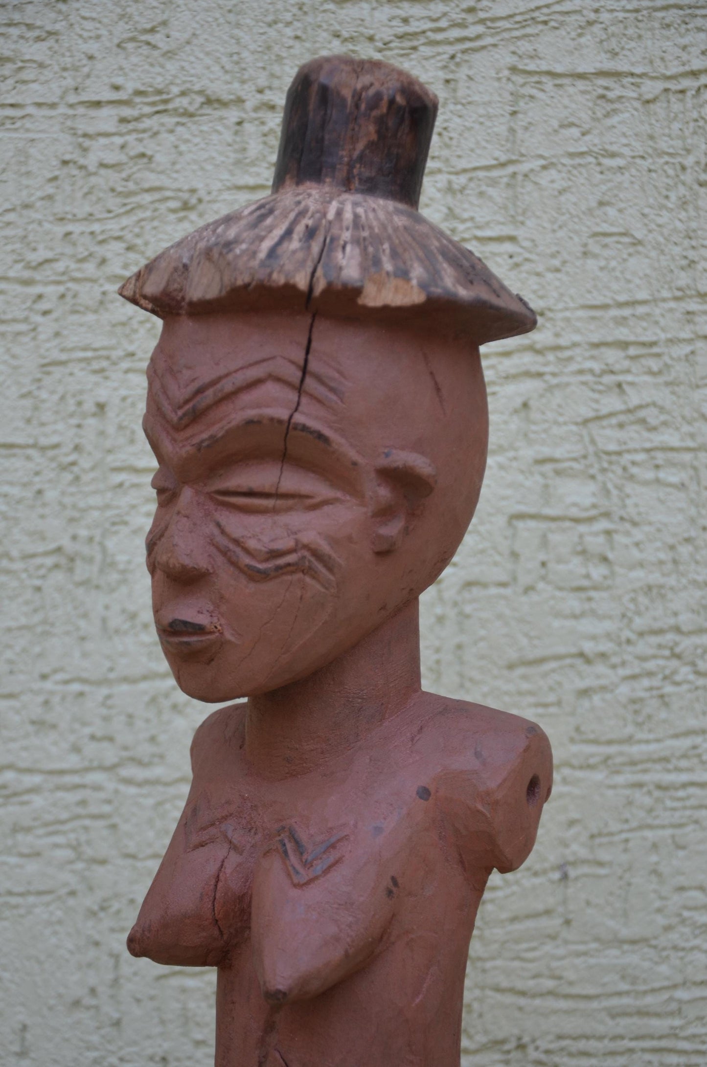 Authentic Chokwe Pende Female Half-Figure | African Art