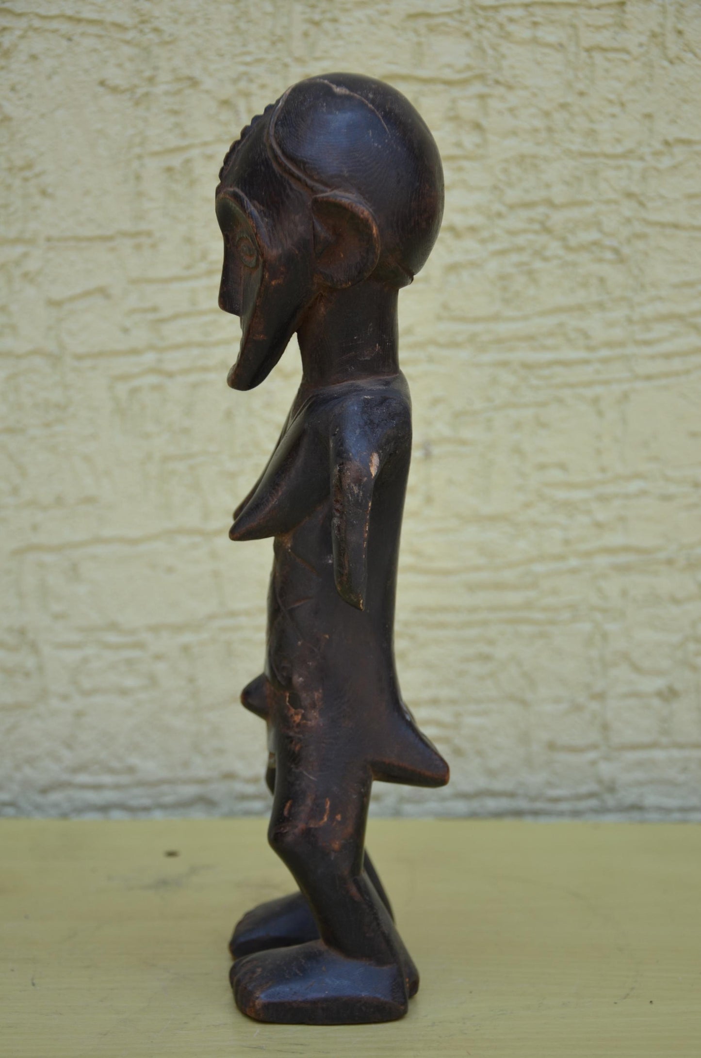Authentic Songye Standing Female Figure | Congolese Art