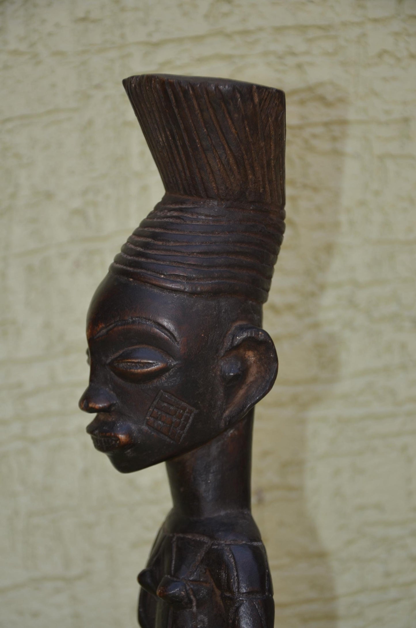 Authentic Mangbetu Female Figure | Congolese Art