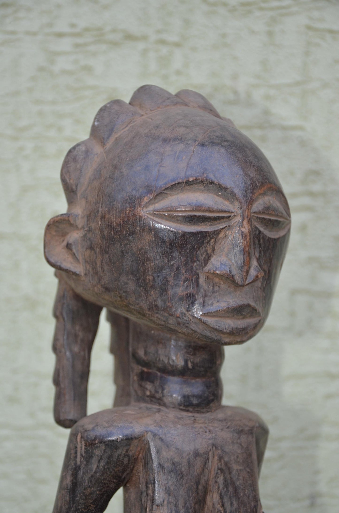 Luba Hemba Female Wooden Figure | DRC Ethnographic Art