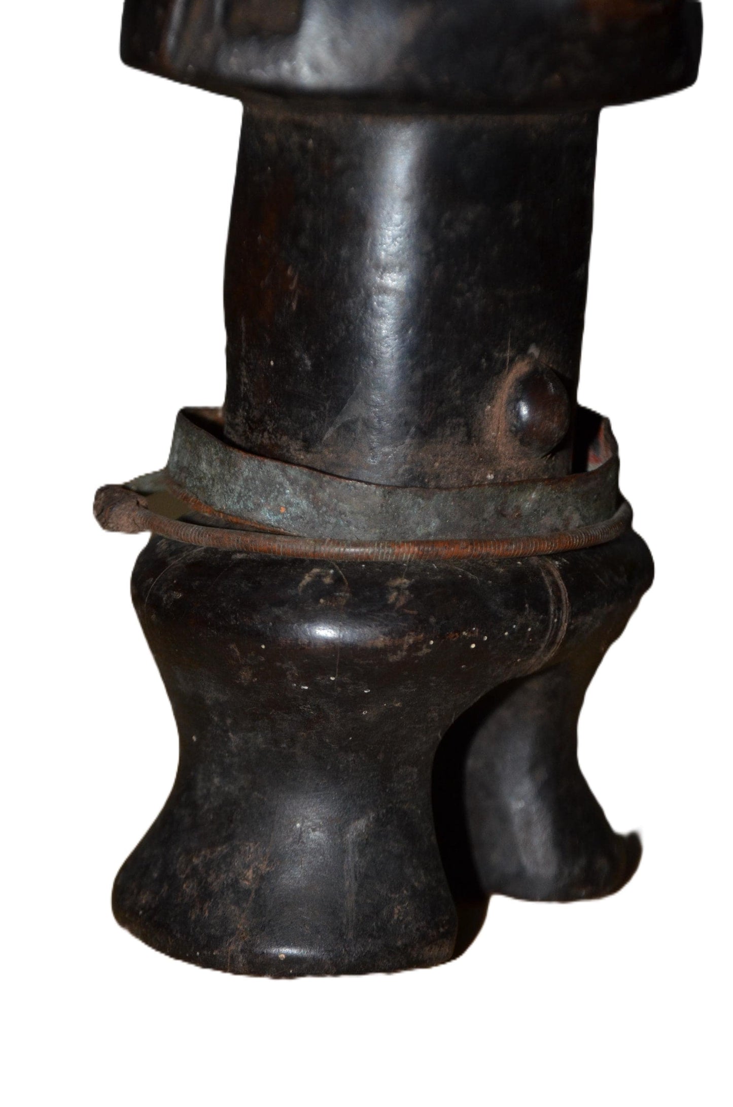 Authentic Congo Statue | Congolese Tribal Art | Hand-Carved Wood Sculpture