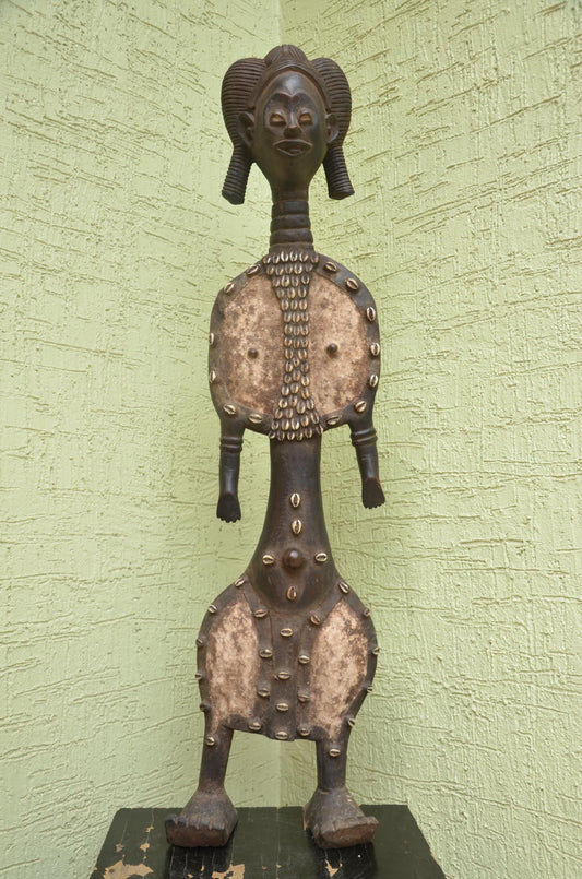 Unique Namji/Dowayo Fertility Doll | Cameroonian Tribal Art