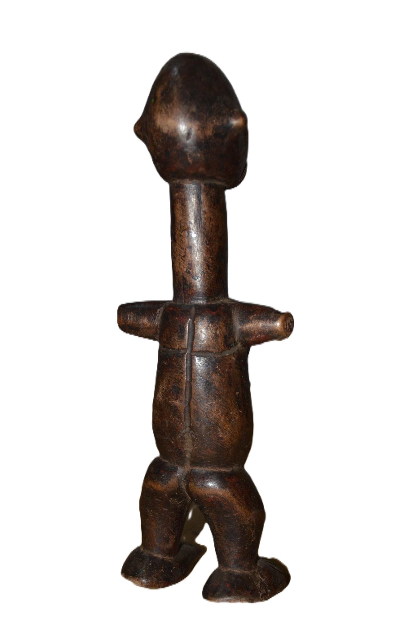 Authentic Congo Statue | Tribal Ancestral Figure | Hand-Carved Wood Art