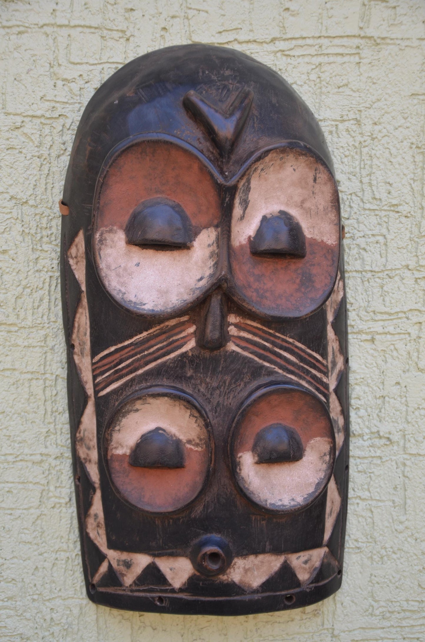 Authentic Emangungu Plank Mask | African Tribal Art