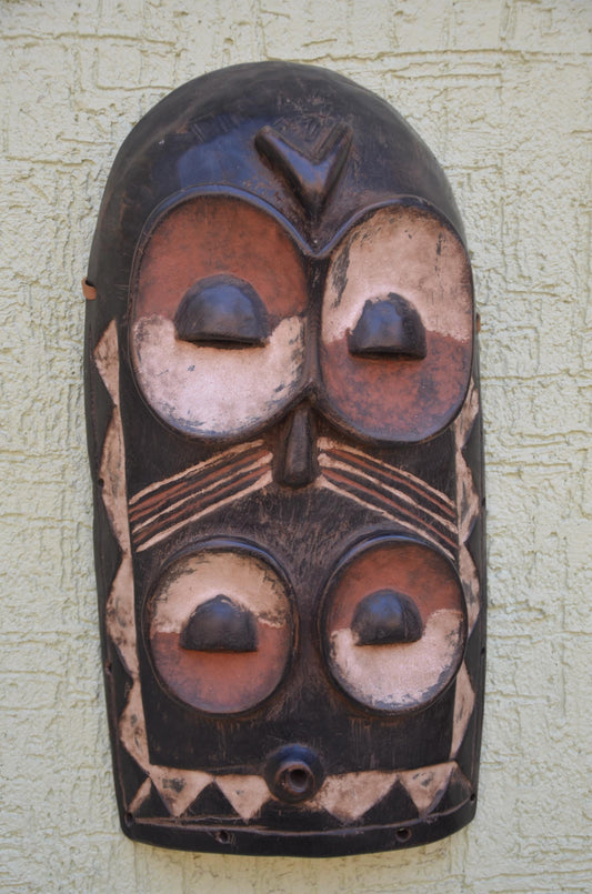 Authentic Emangungu Plank Mask | African Tribal Art