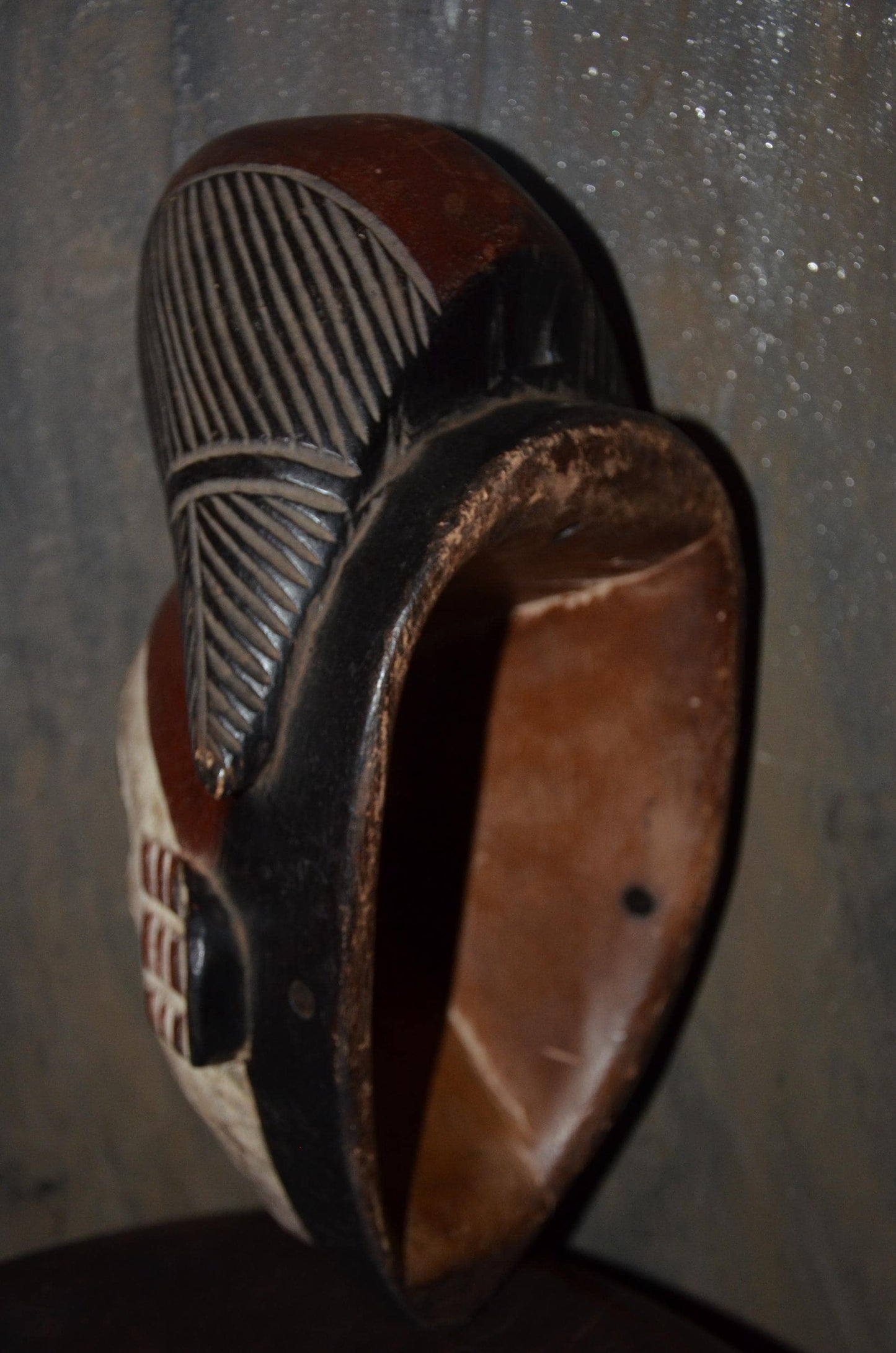 Authentic Bapunu Mask | Okuyi Ancestral Spirit | Gabonese Art