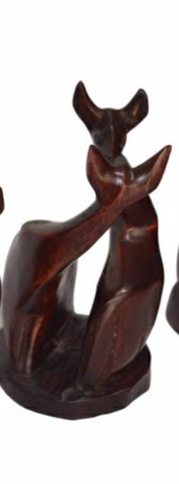 Impala – Hand-Carved Wooden Sculpture