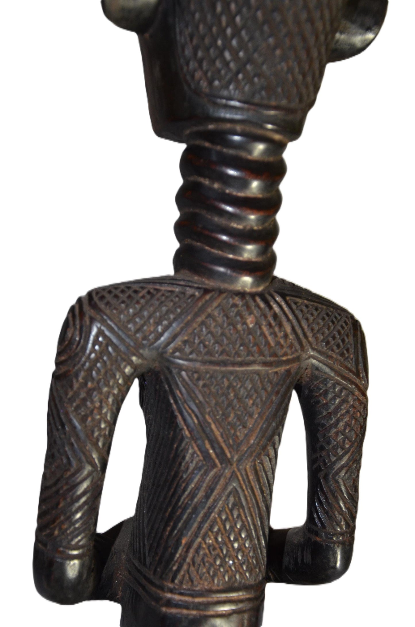 Authentic Ndeketse Statue | Male Tribal Figure | Hand-Carved Wood Art