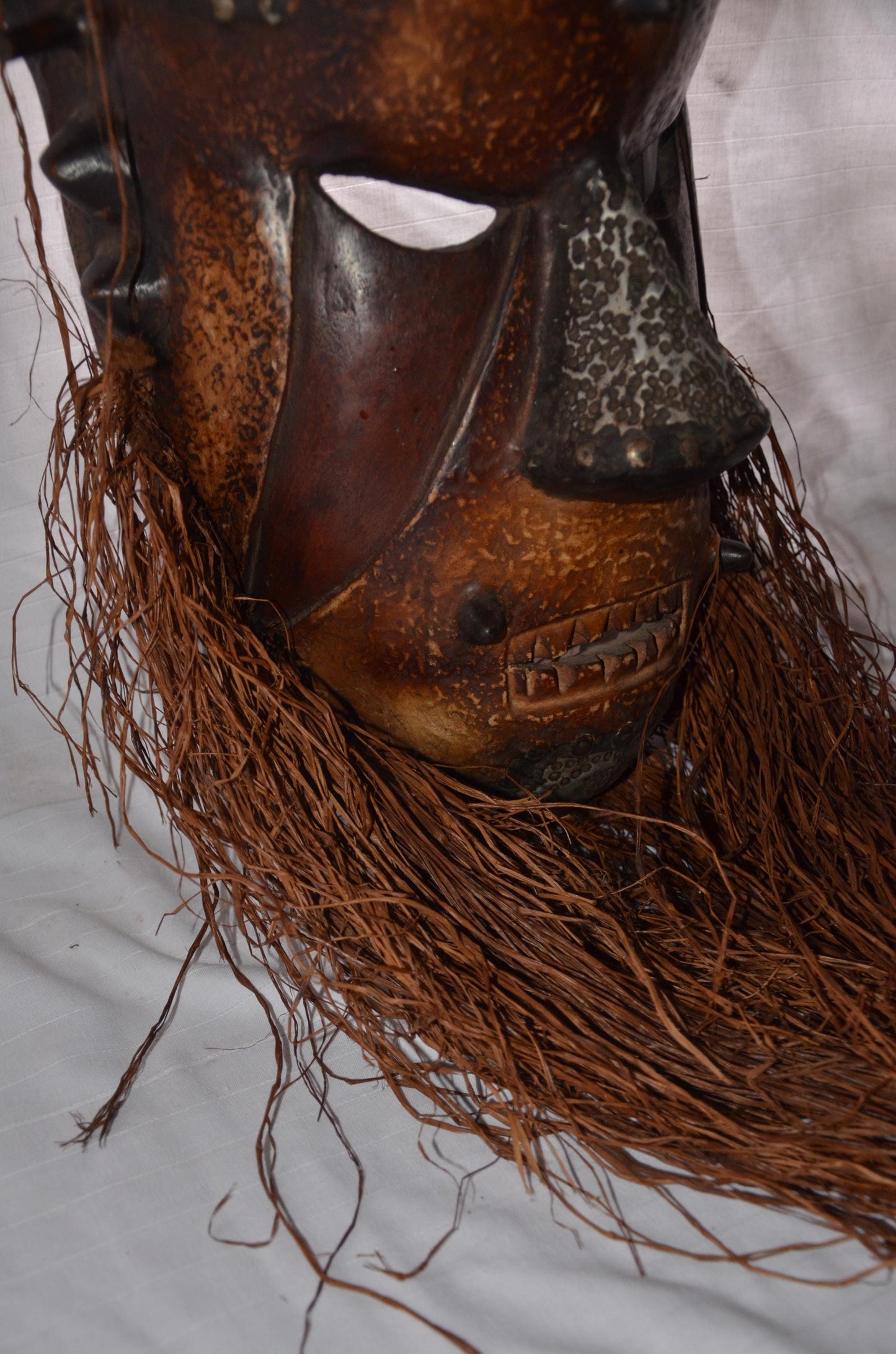 Biombo Tshimwana Mask | Hand-Carved Congolese Tribal Art