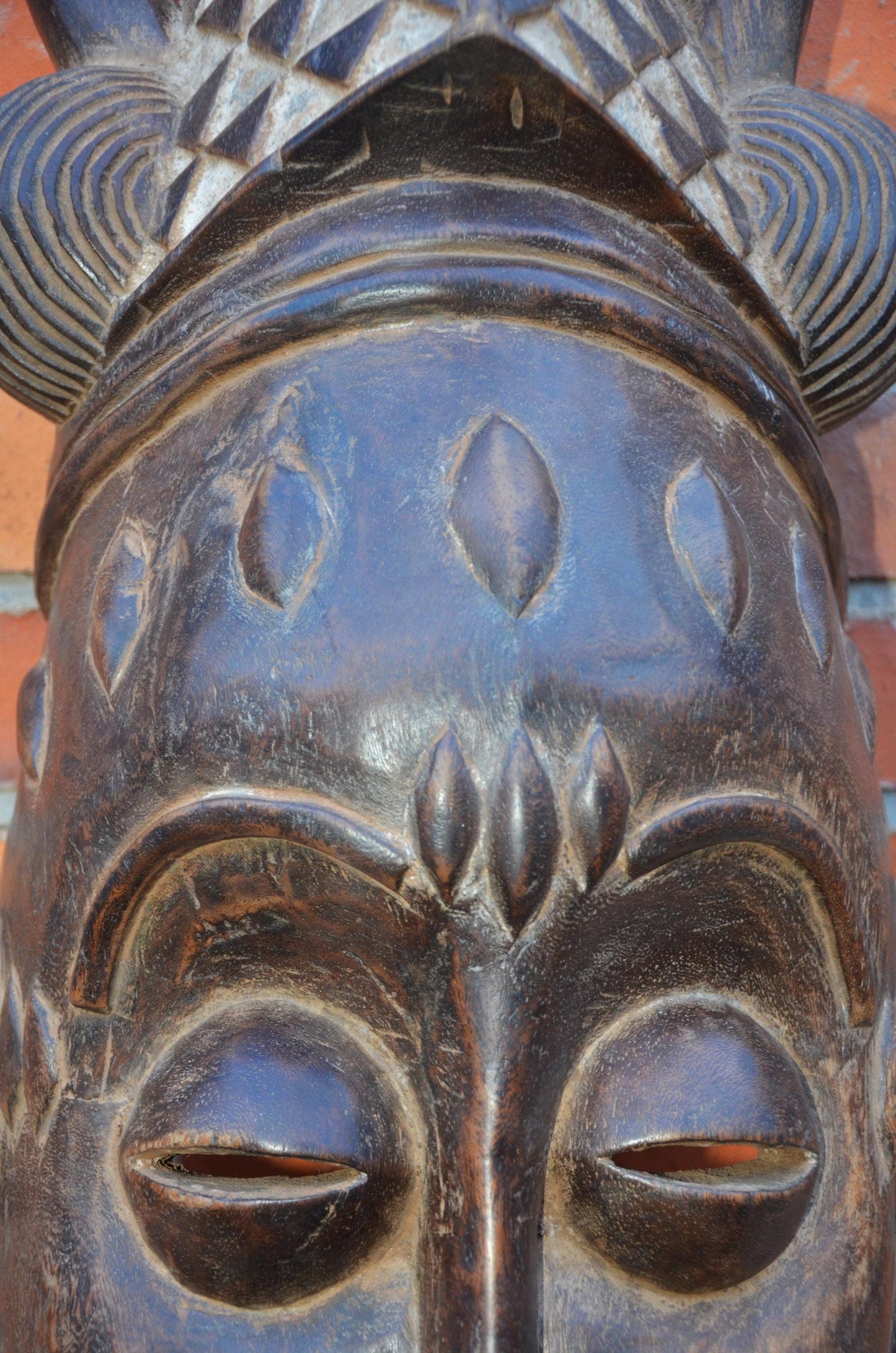 Authentic Baule/Yohoure Mask | Large Ivorian Tribal Art