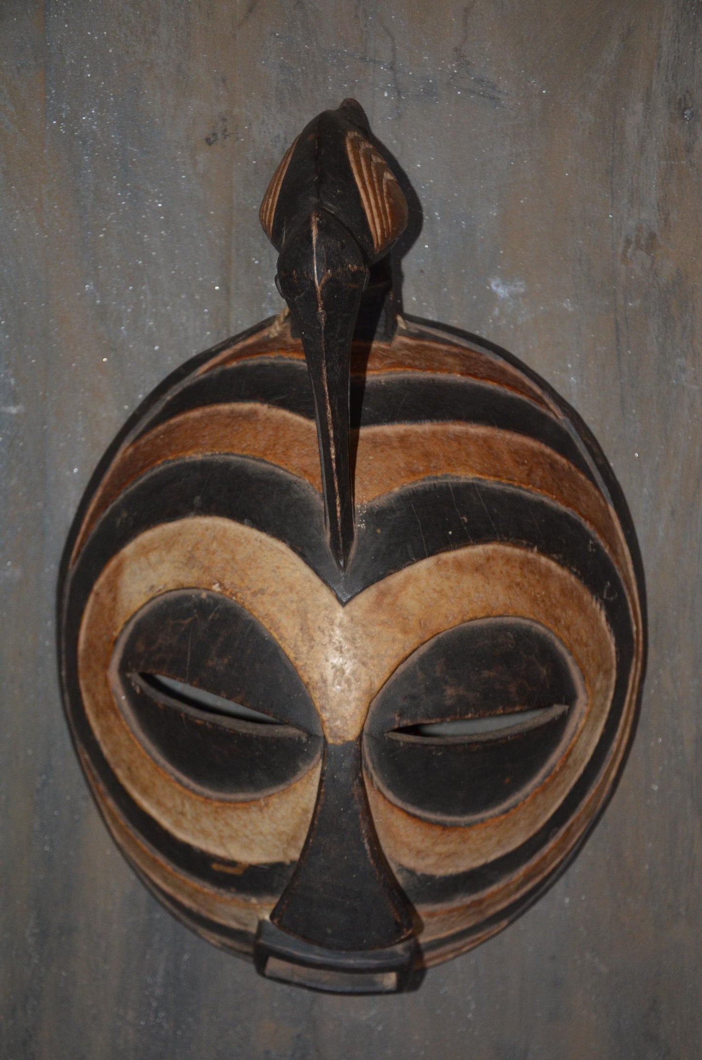 Authentic Luba-Songye Bifwebe Mask | Congolese Tribal Art