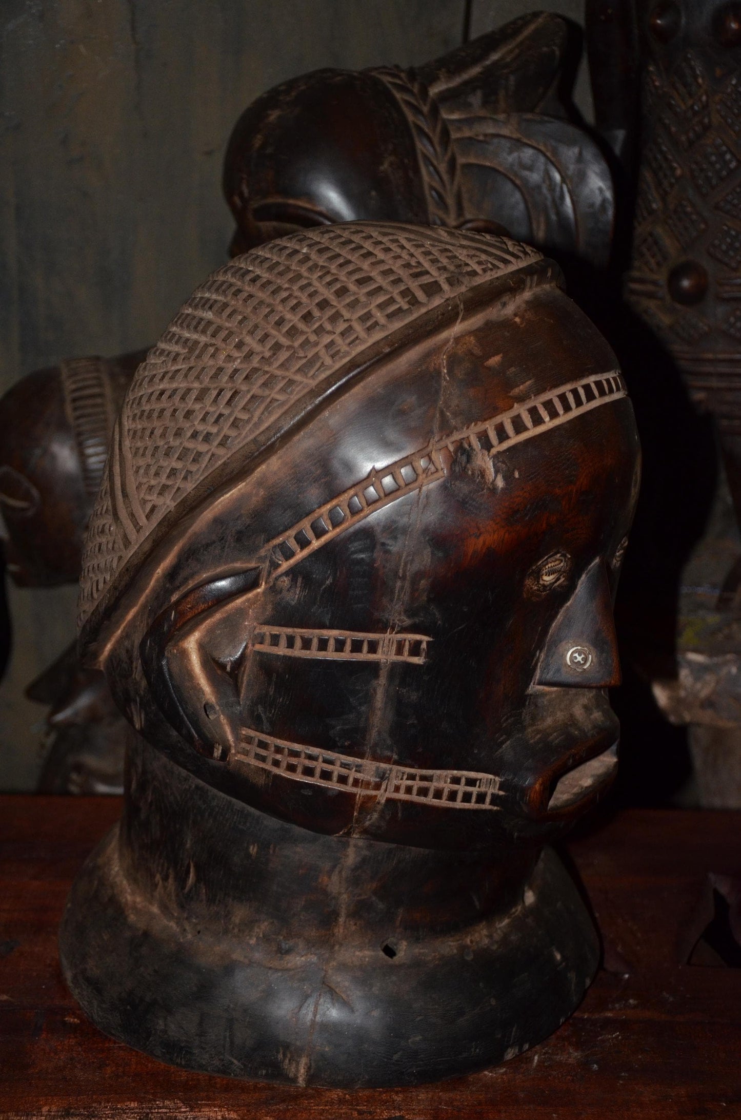 Authentic African Helmet Mask | Hehe Sukuma Nyamwezi | Tribal Tribal Art
