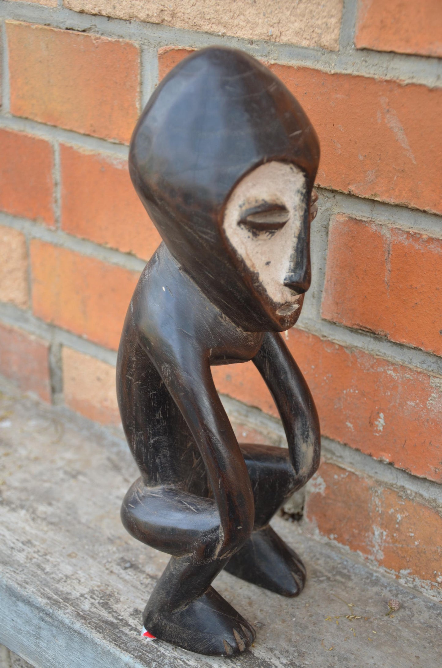 Authentic Lega Ancestral Figure | Congolese Tribal Art