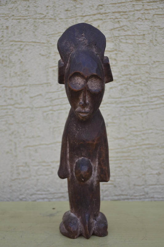 Authentic Lega Spirit Ancestor Figure | Congolese Art