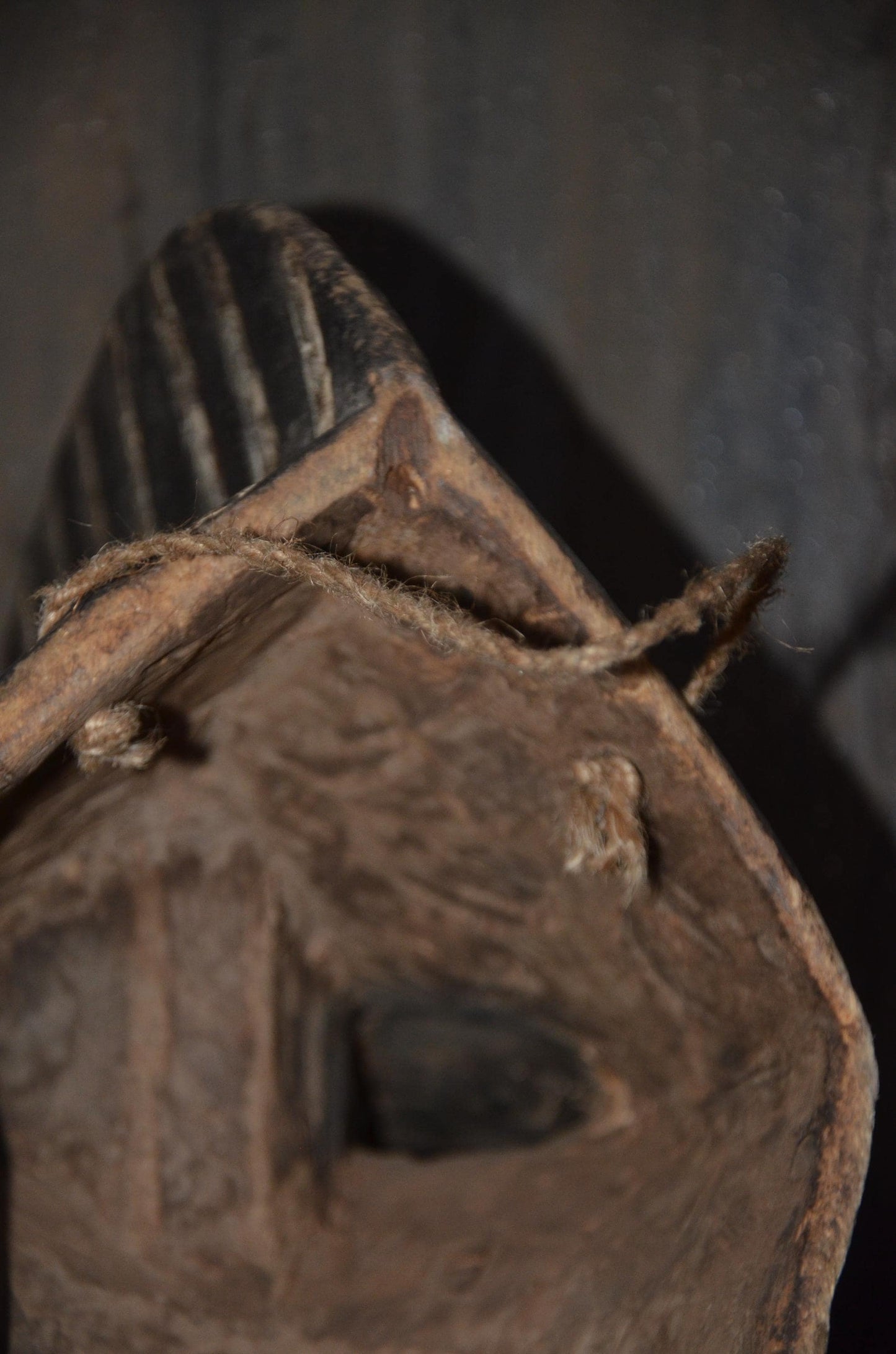 Authentic Male Songye Kifwebe Mask | Congolese Tribal Wall Art