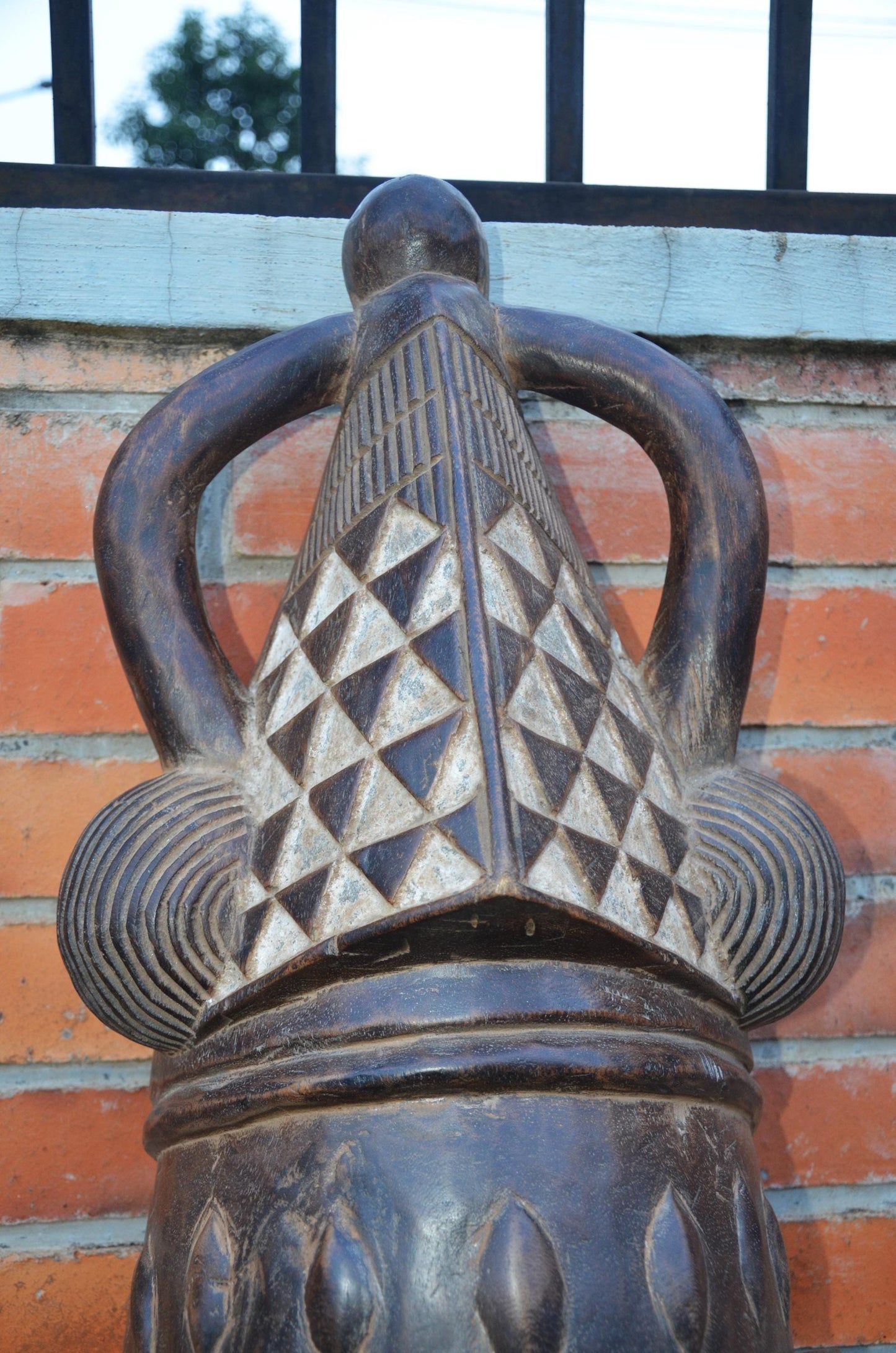Authentic Baule/Yohoure Mask | Large Ivorian Tribal Art