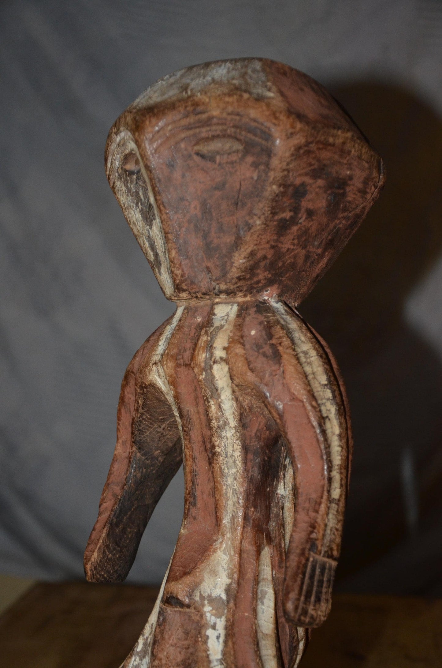 Authentic Mbole Statue | Congolese Tribal Art | Hand-Carved Wood Sculpture