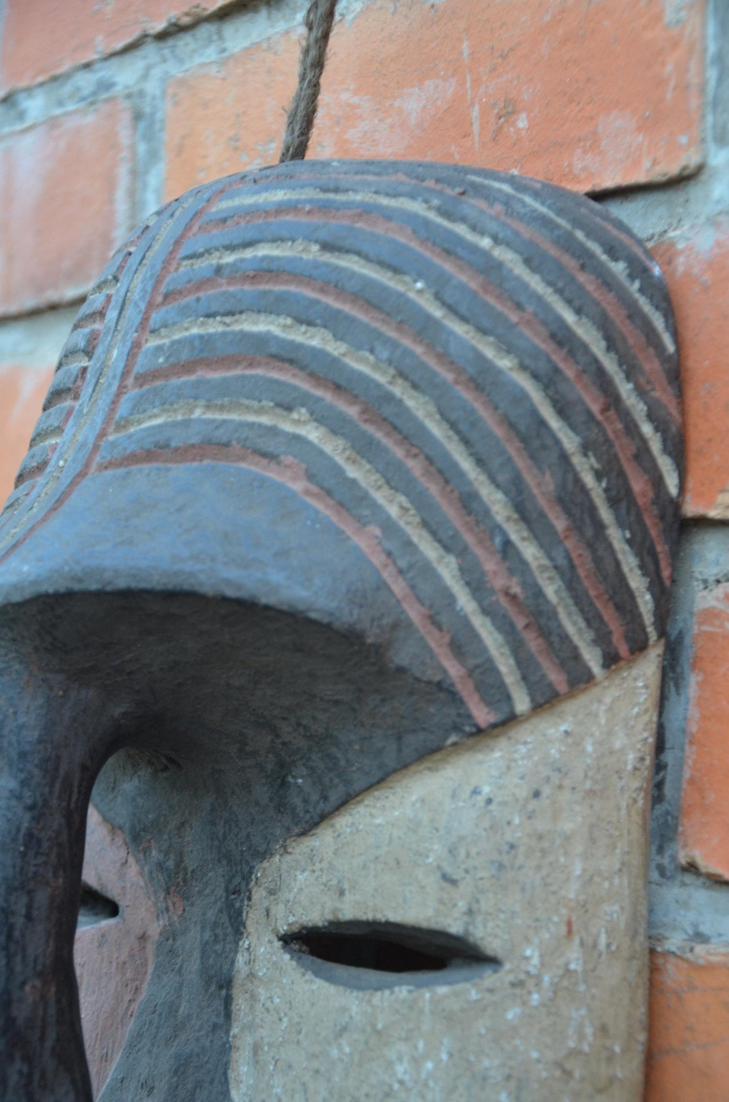 Authentic Pende Tribal Mask | Congolese Ceremonial Art