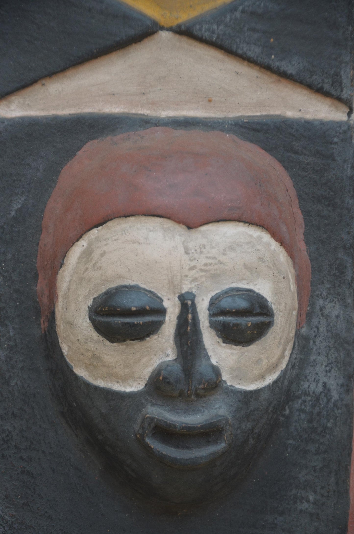 Contemporary Amasunzu Multi-Mask Wall Plaque