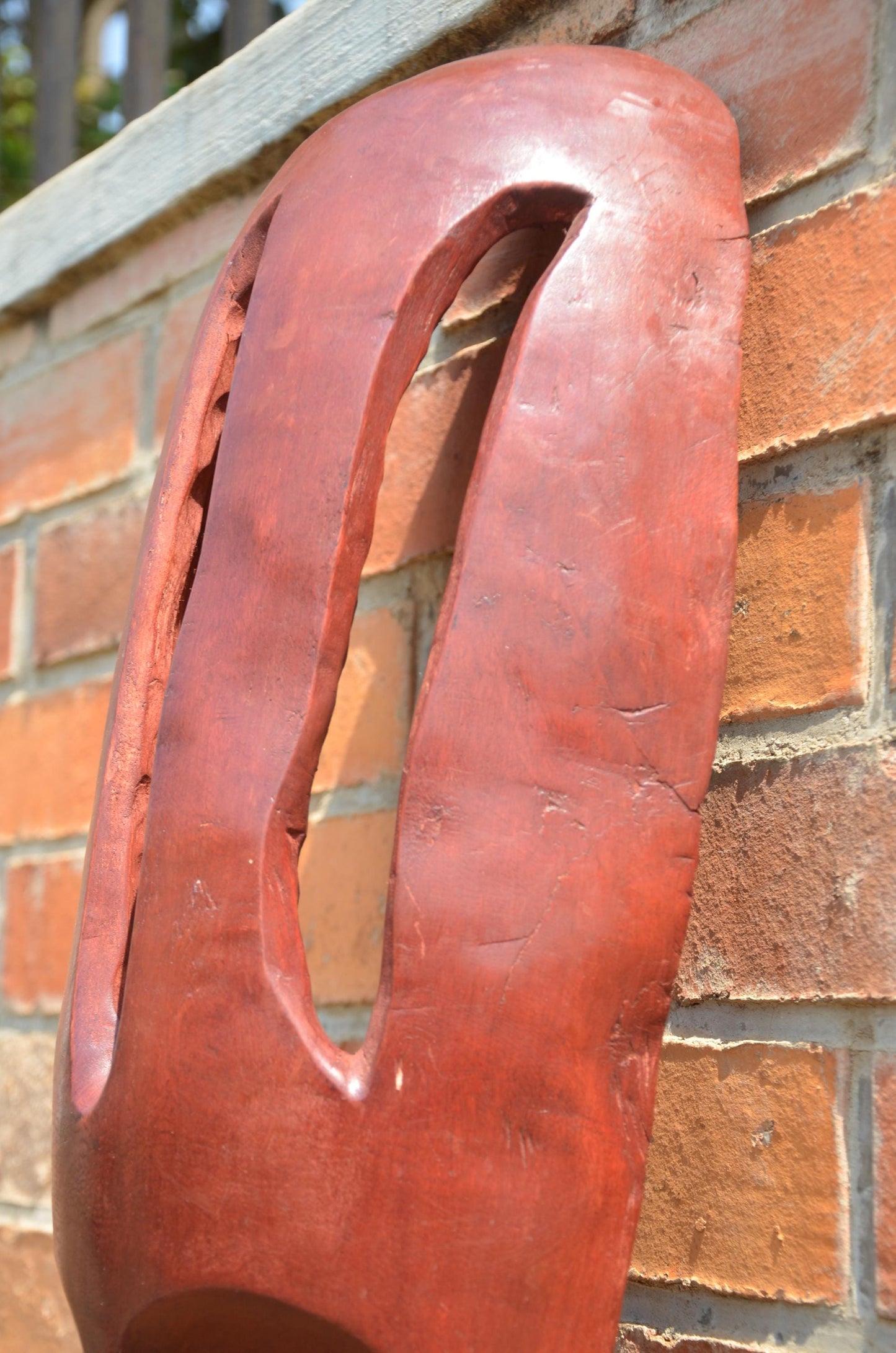Authentic Large Rwandan Decorative Wall Mask | East African Art
