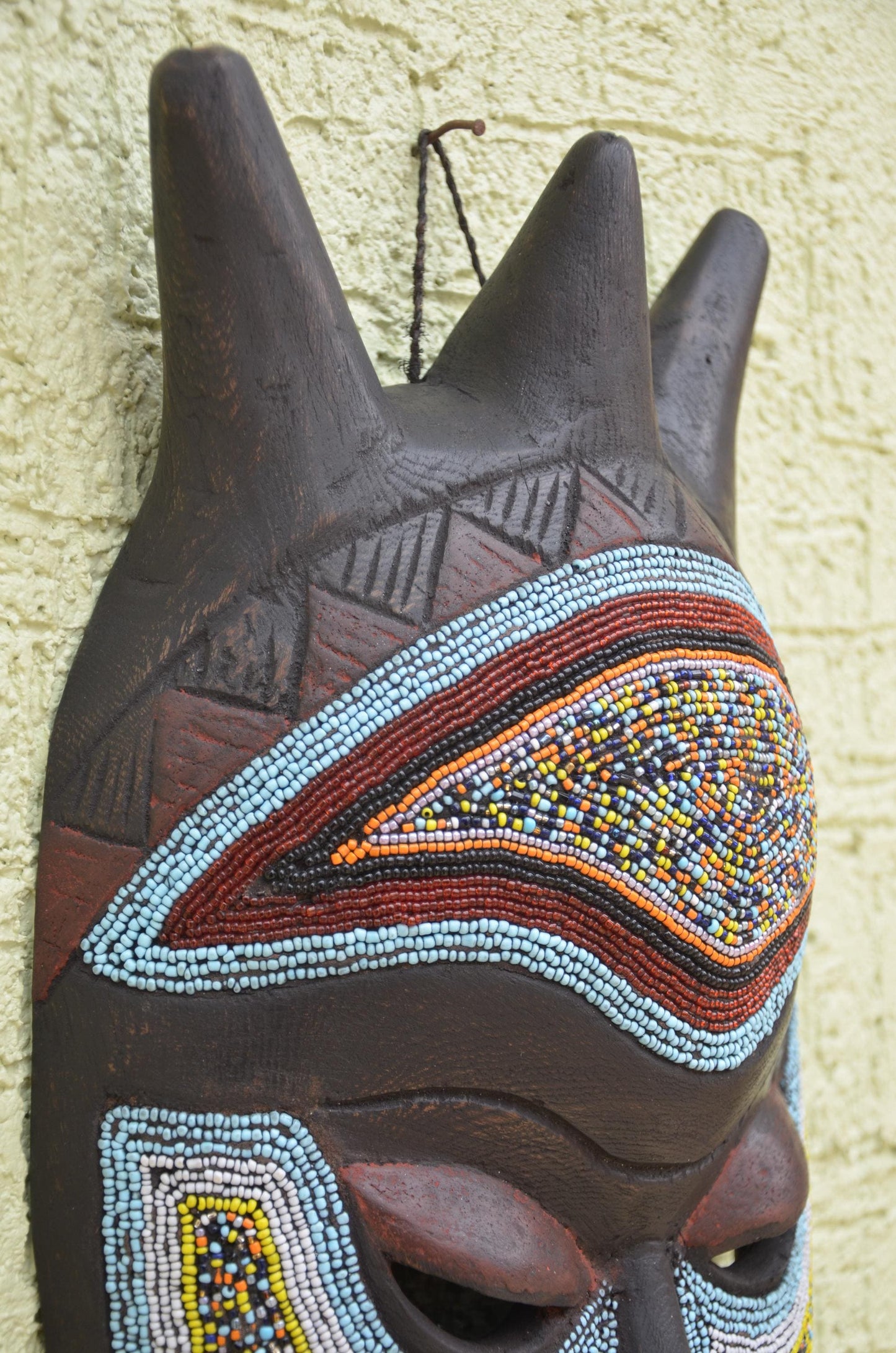 Authentic Lwalwa Tribal Mask | Congolese Art