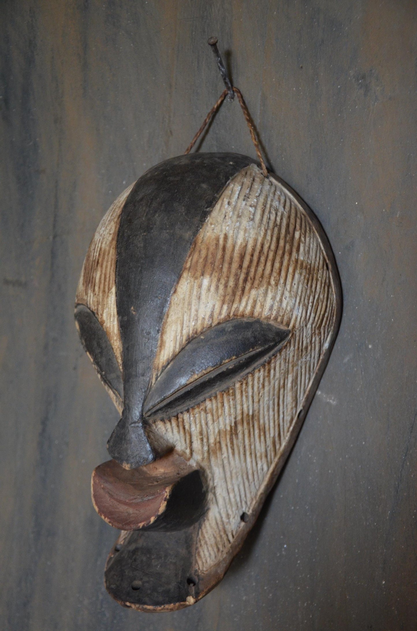 Authentic Songye "Kifwebe" Mask | Female Congolese Art