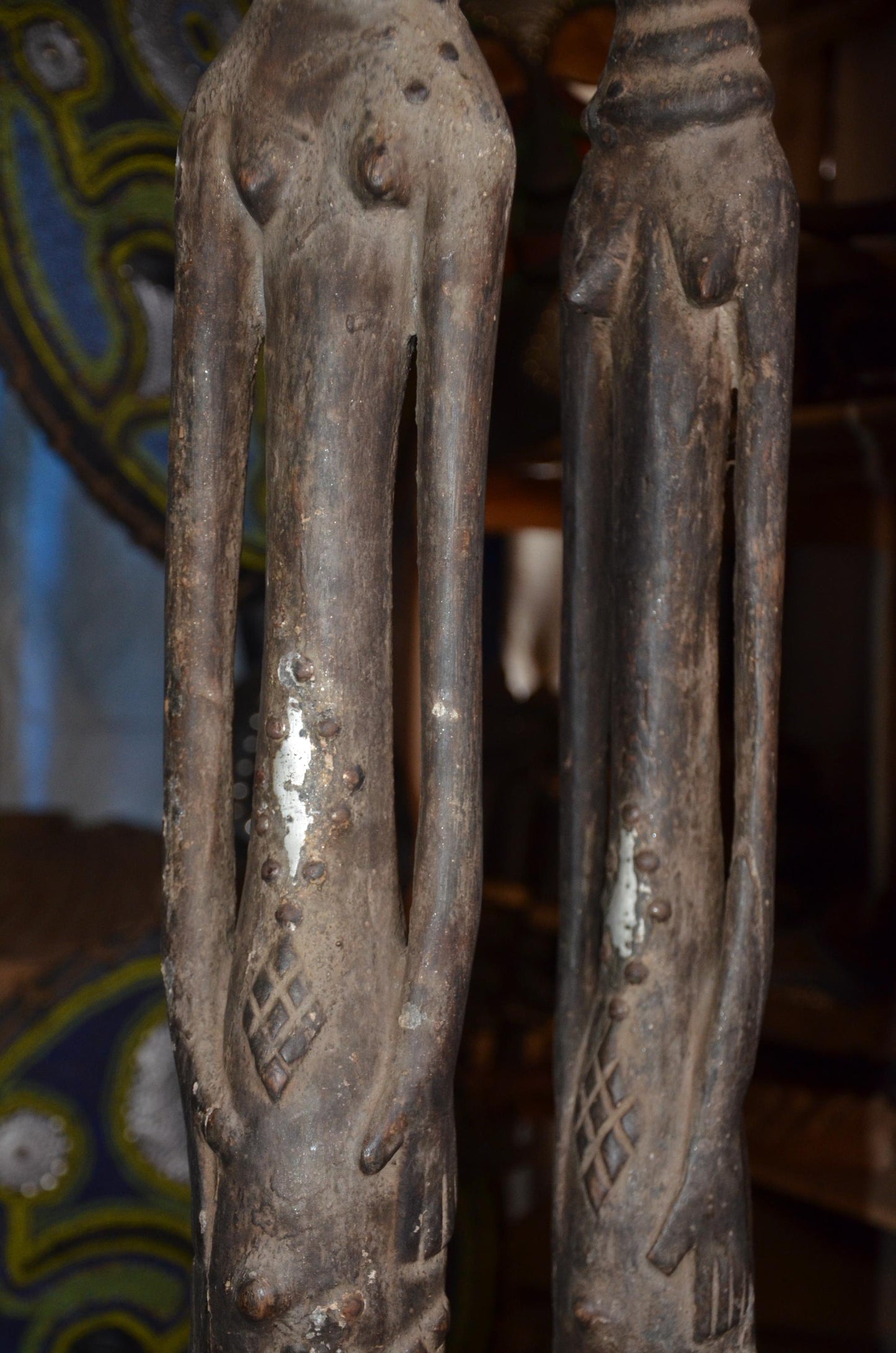 Authentic Mumuye Figure | Lagalagana Ancestor Art | Nigerian Tribal Statue