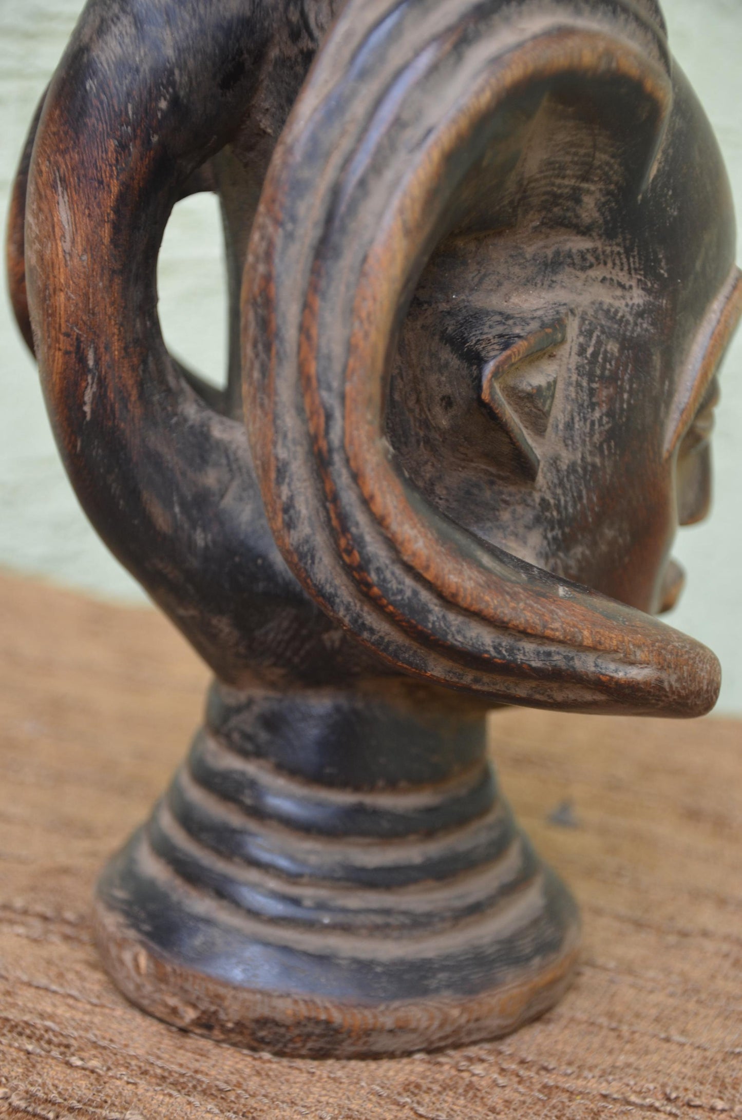 Authentic Kuba Prestige Palm Wine Cup | Royal Congolese Art