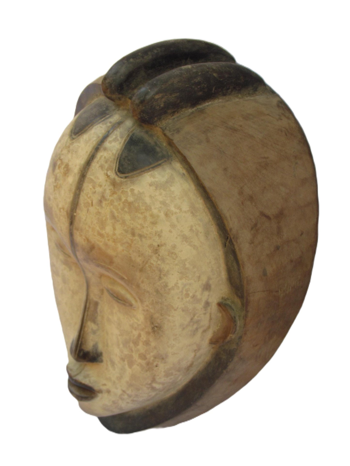 Madrine Luba Figure | Authentic Congolese Art | Hand-Carved Traditional Female Statue