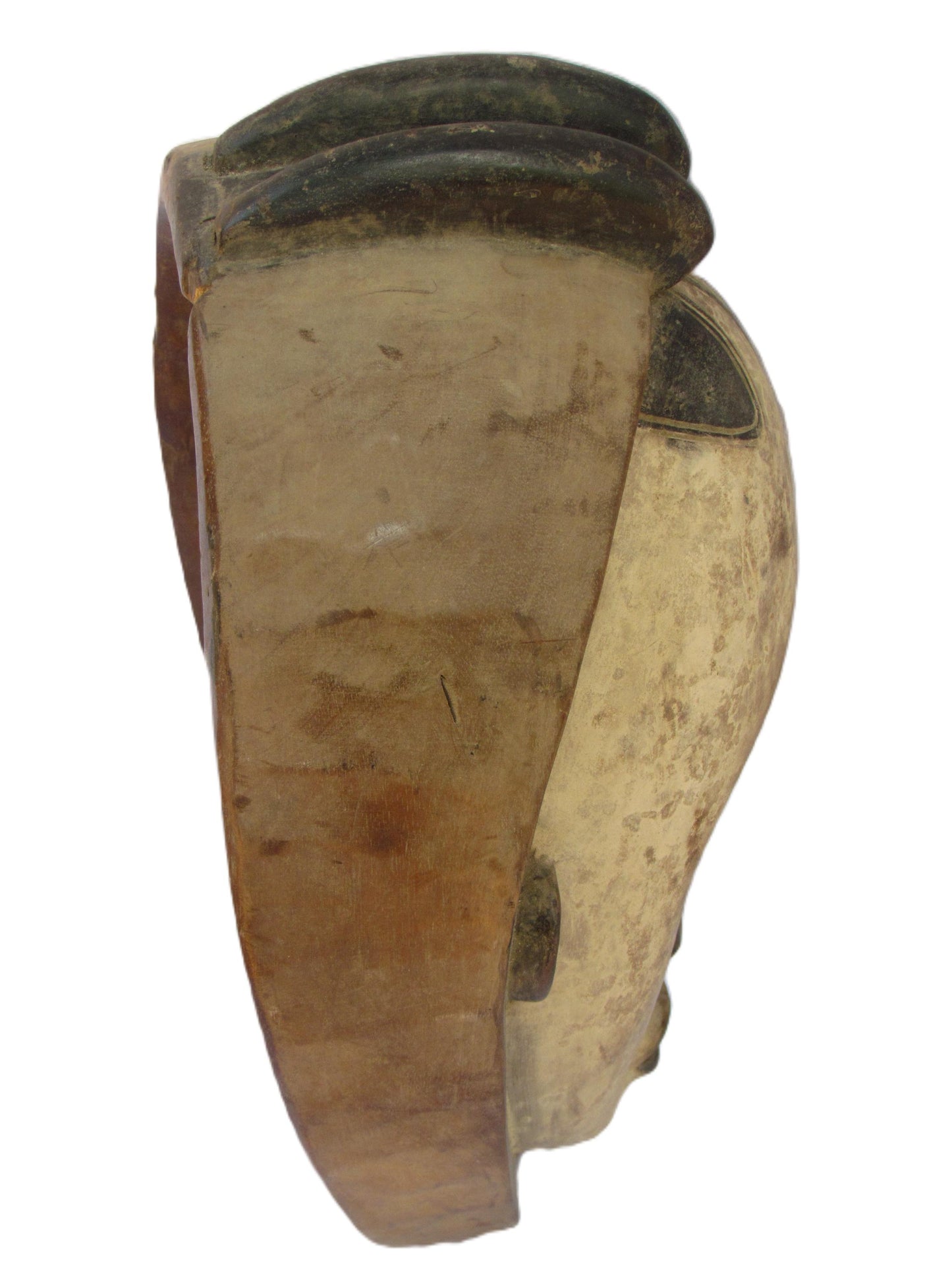 Madrine Luba Figure | Authentic Congolese Art | Hand-Carved Traditional Female Statue