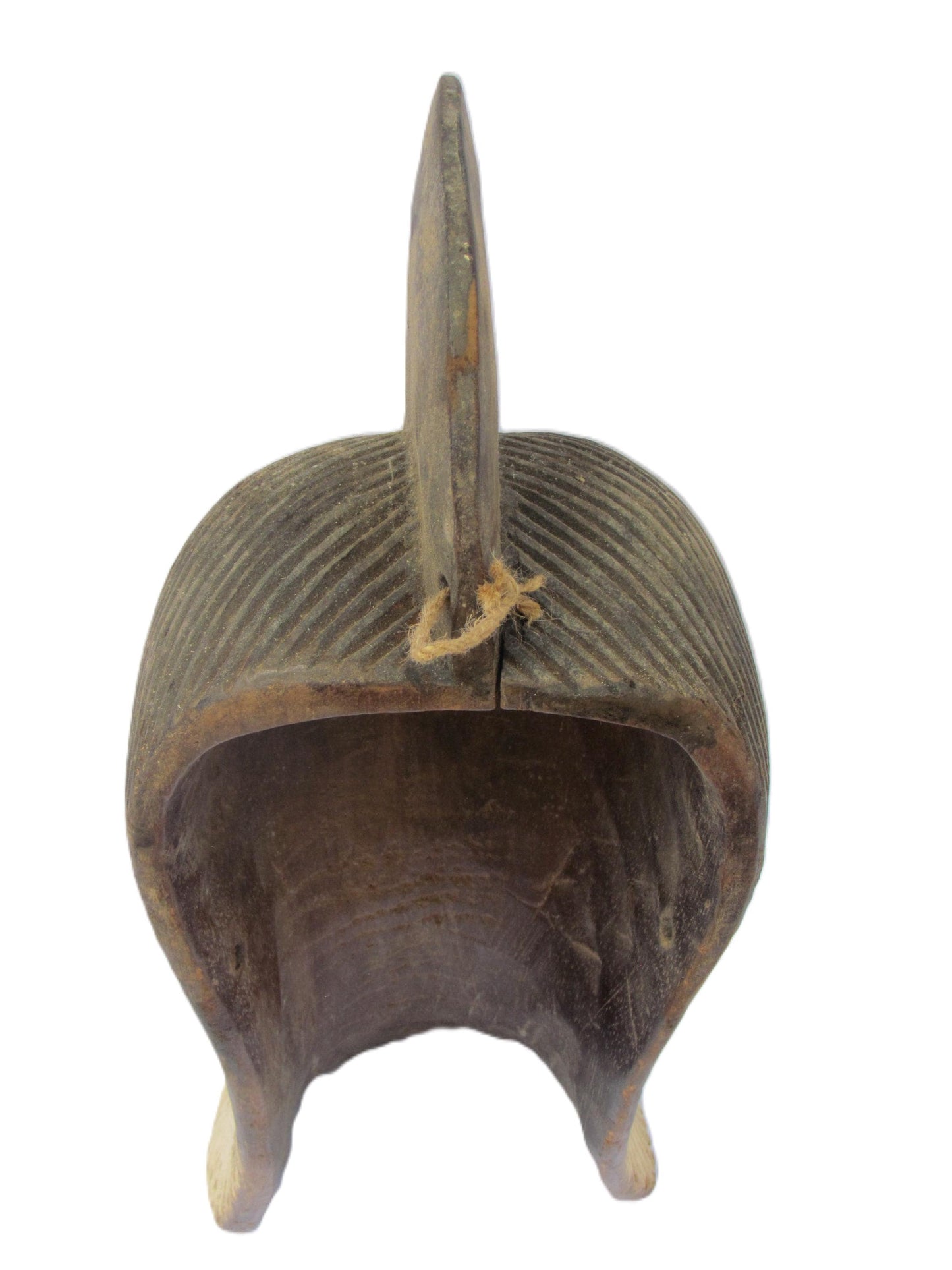 Songye Kifwebe Mask | Deep Carved Wood Wall Decor | Congo Ritual Protection Art