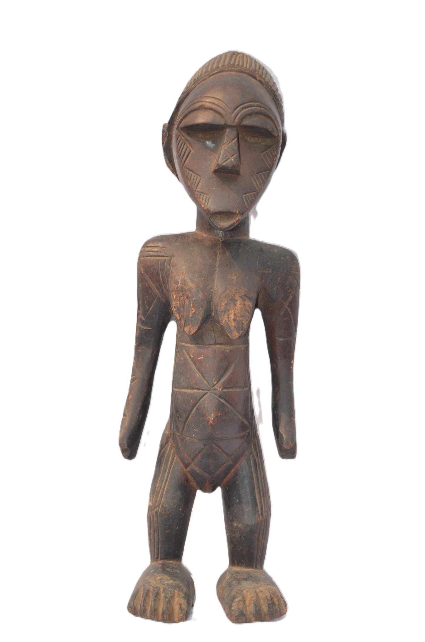Ngweto Statue, African Tribal Sculpture, Handmade Congo Art Decor