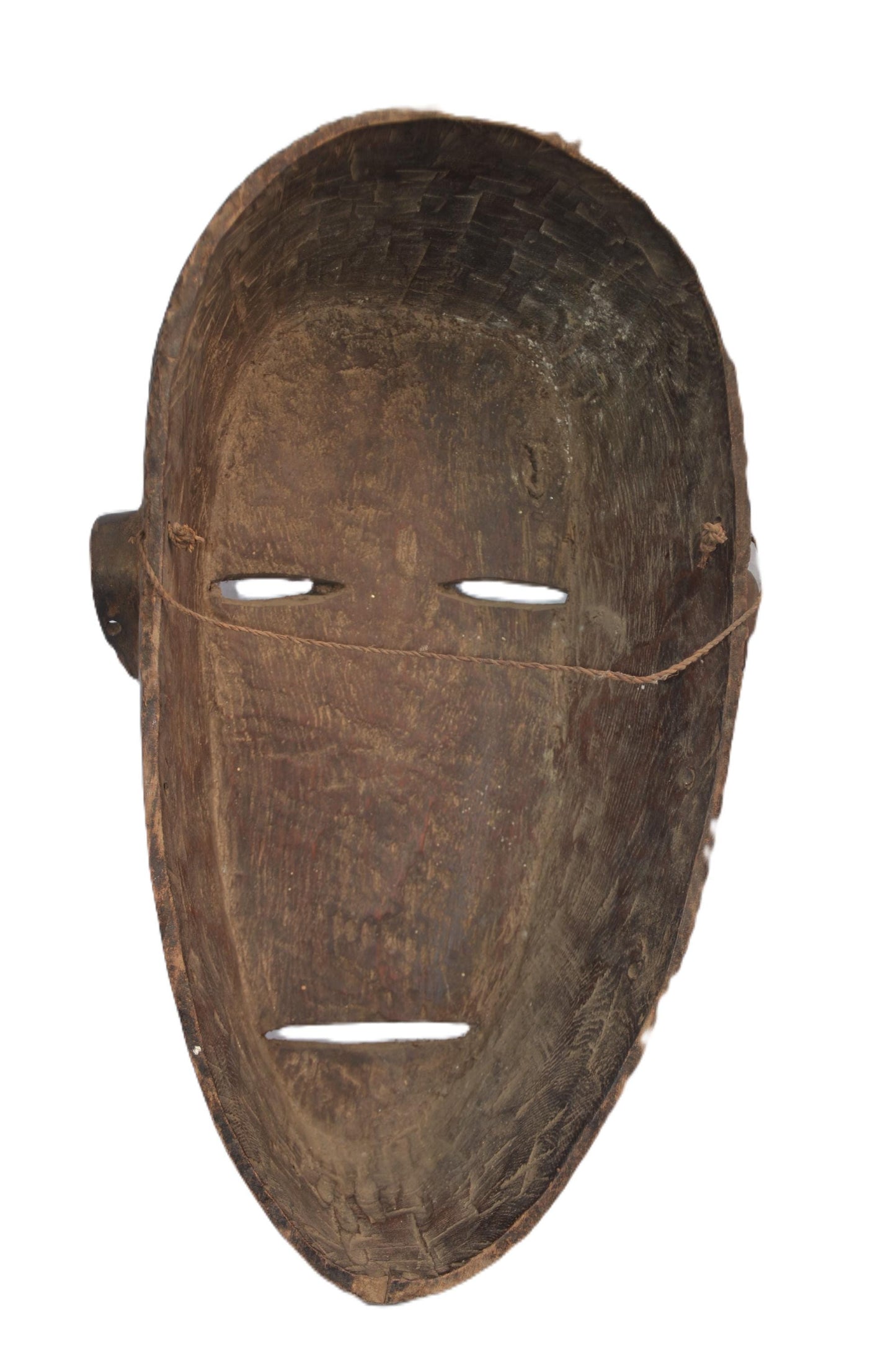 Chokwe Mask – Hand-Carved African Wood Tribal Mask – Congo Ethnic Wall Art
