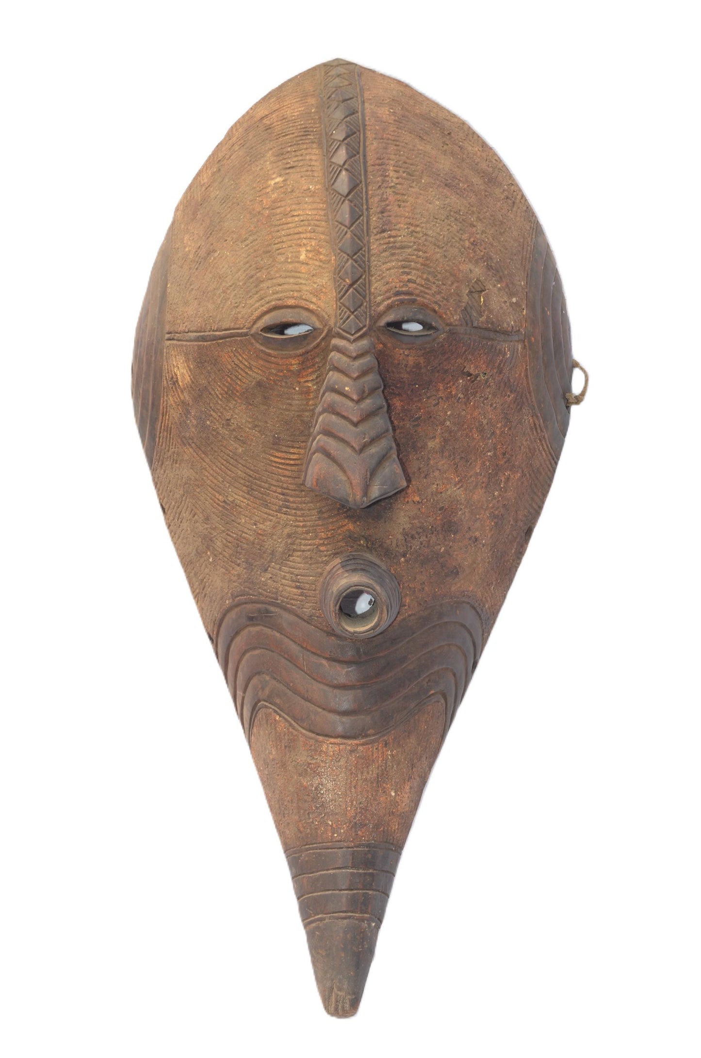 Songye Mask, African Tribal Wall Decor, Handmade Congo Art