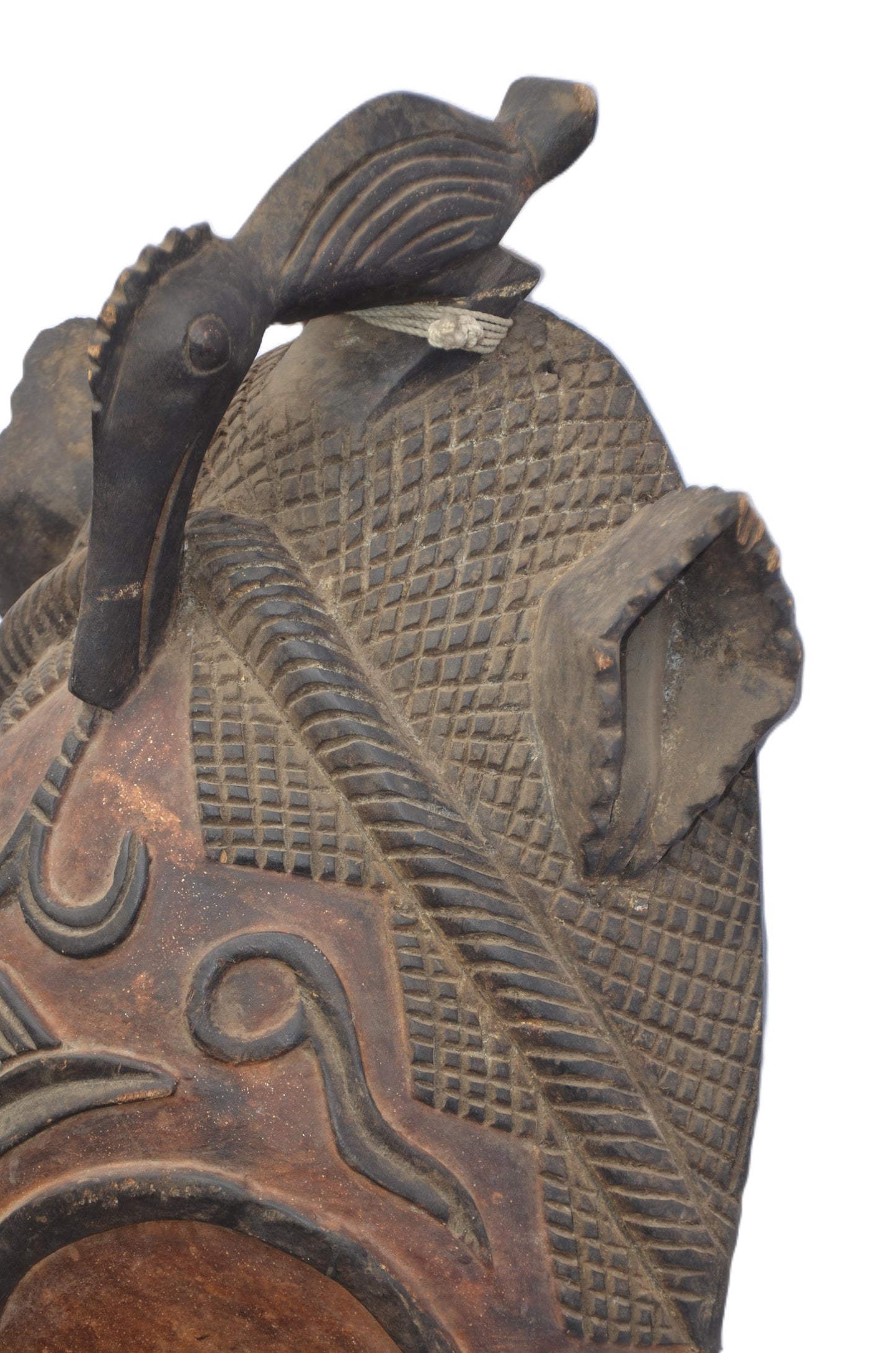 Benelulua Mask, African Tribal Wall Decor, Handmade Congo Art