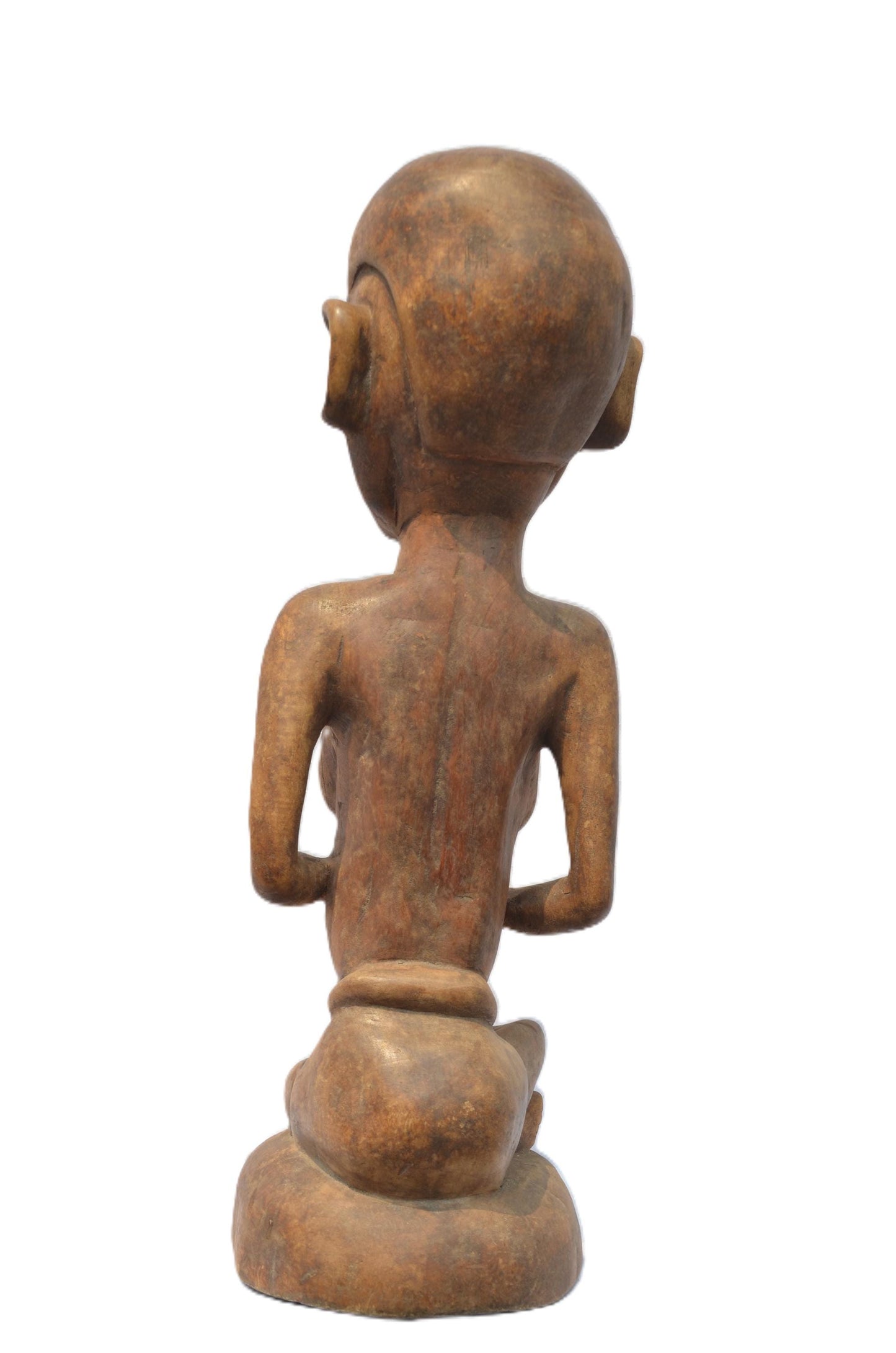 Authentic Hemba Statue – African Tribal Art – Hand-Carved Congo Ancestor Art