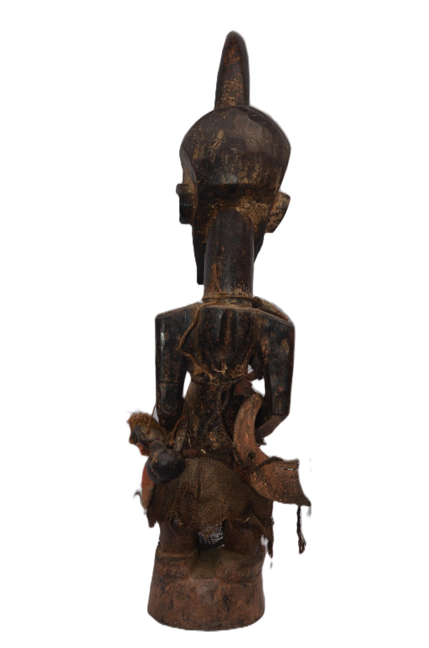 Male Songye Statue, African Tribal Sculpture, Handmade Congo Art Decor