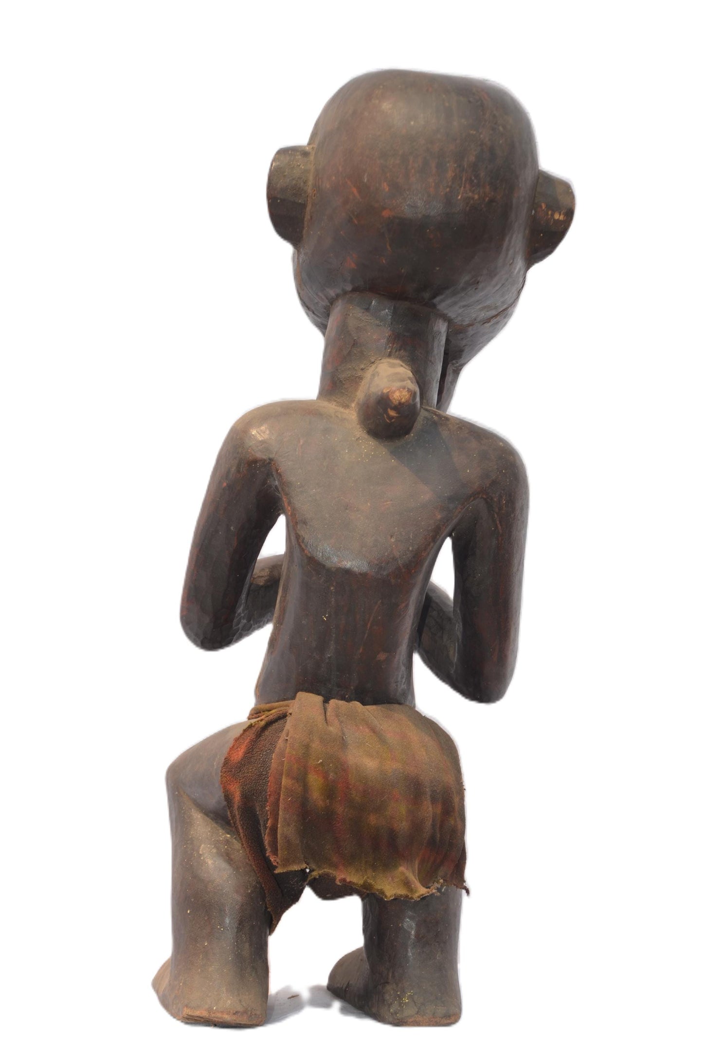 Congo Wooden Statue, African Tribal Sculpture, Handmade Ethnic Art