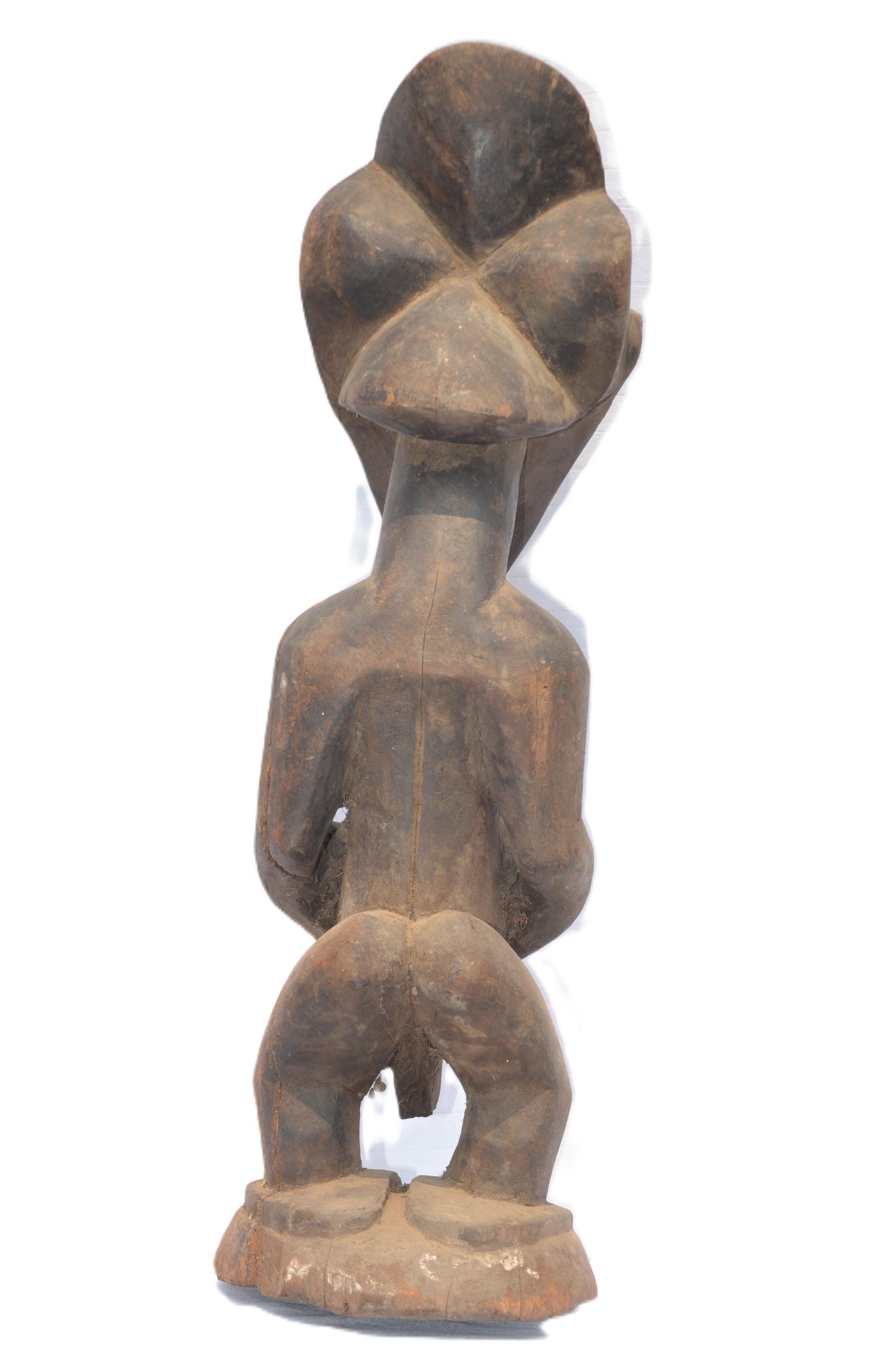 Authentic Hemba Male Statue | African Tribal Art | Hand-Carved Congo Figurine