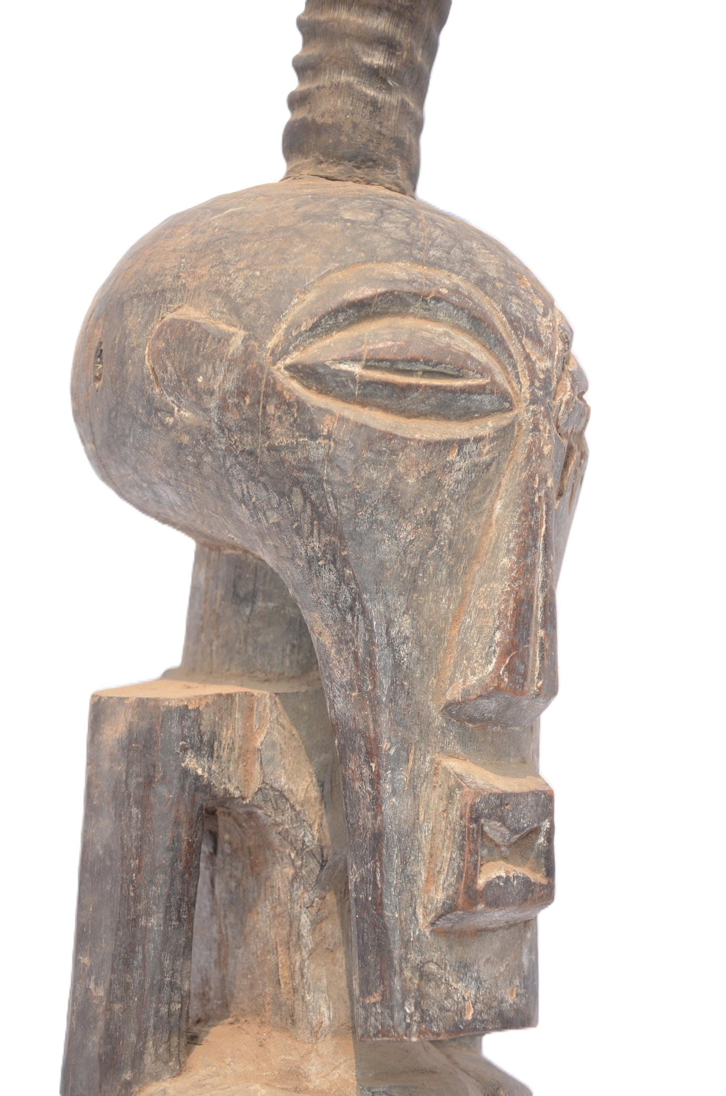 Authentic Songye Statue – African Tribal Art – Hand-Carved Congo Wood Sculpture