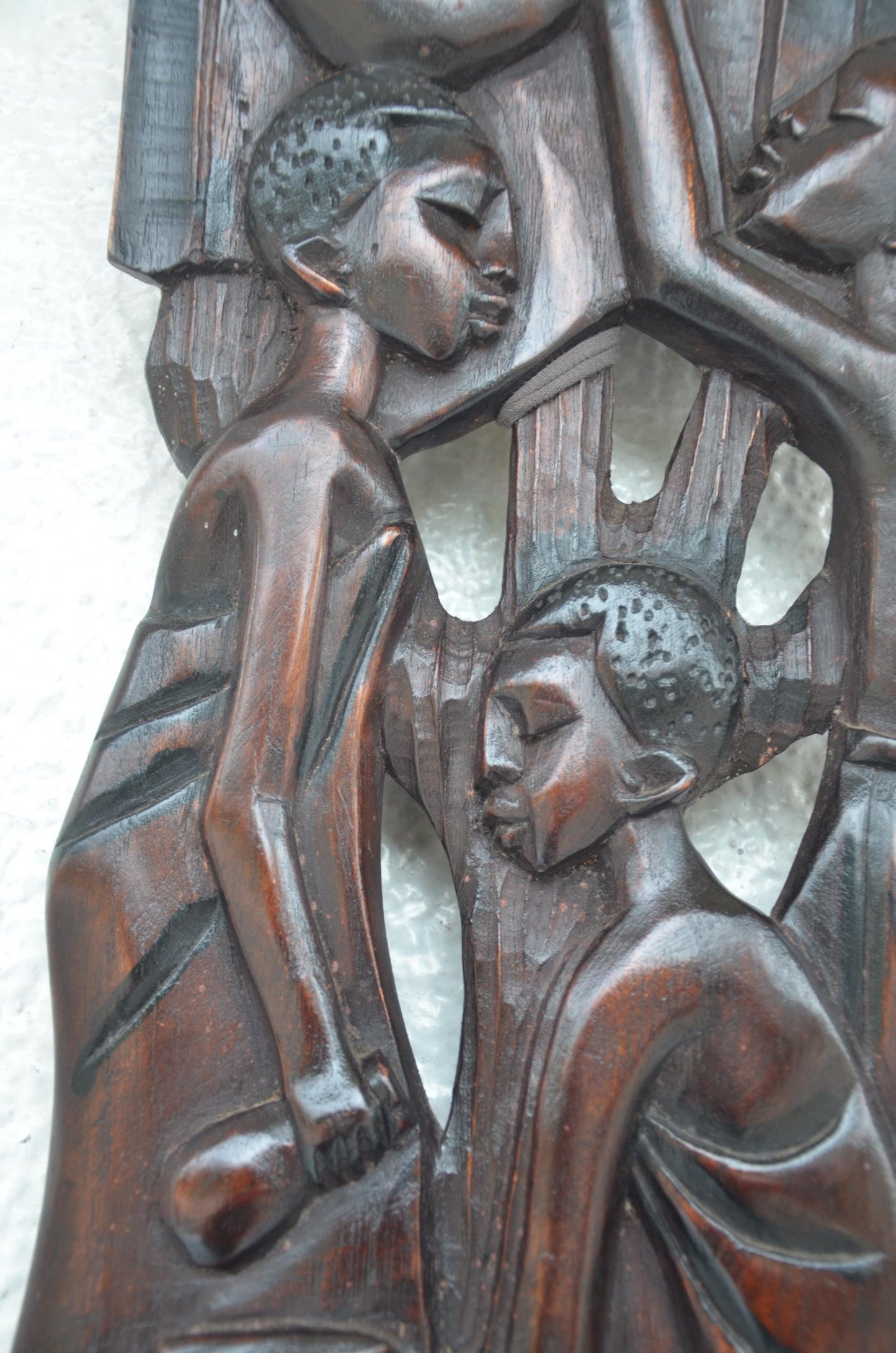 Kingdom Wall Decorating – Pair of 20" Rwanda Relief Panels – African Folk Art