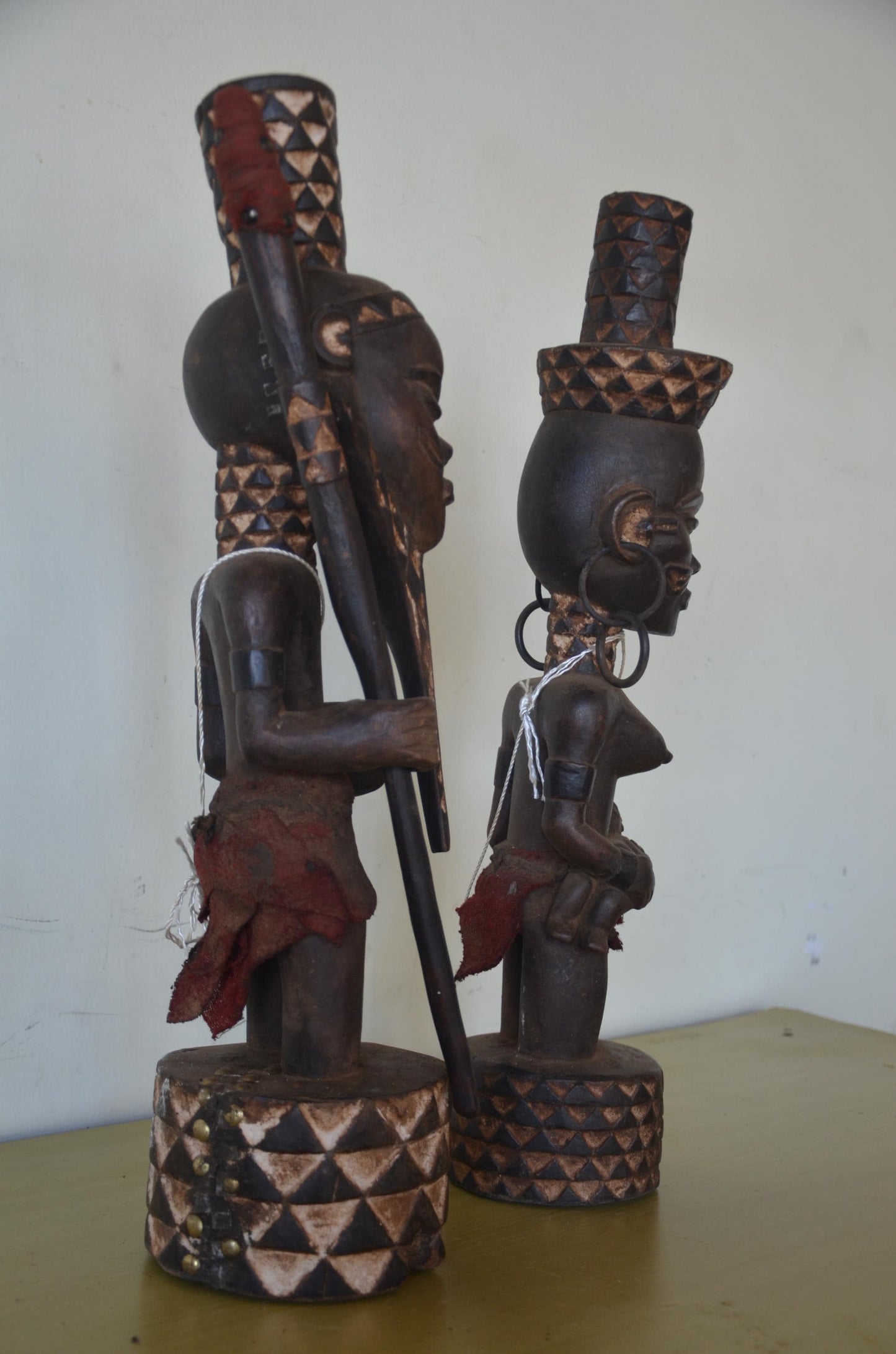 Yoruba Ere Ibeji Twin Figure | African Wood Sculpture | Nigerian Tribal Statue