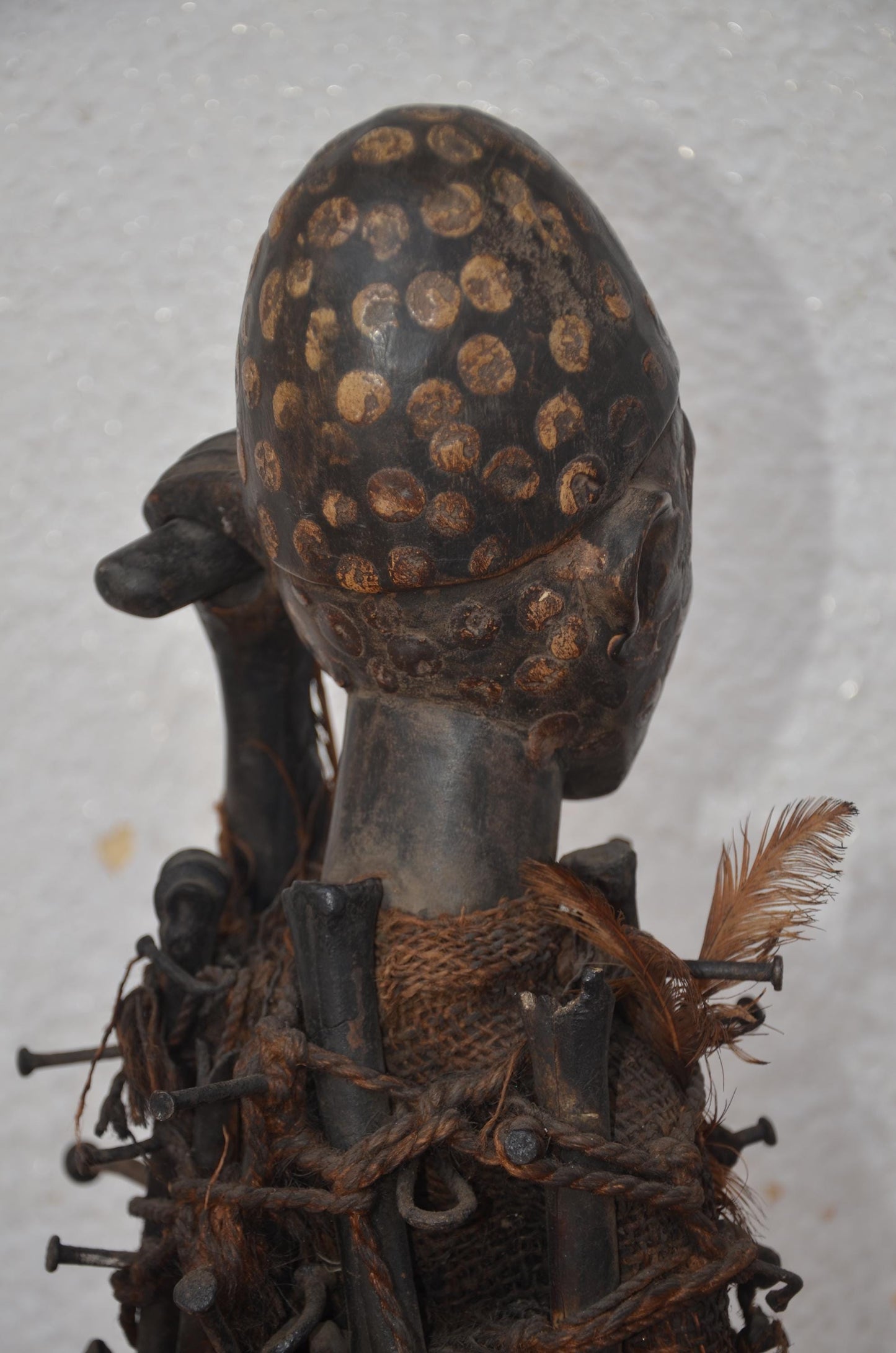 Songye Nkisi Power Figure | African Wood Sculpture | Congo Tribal Statue