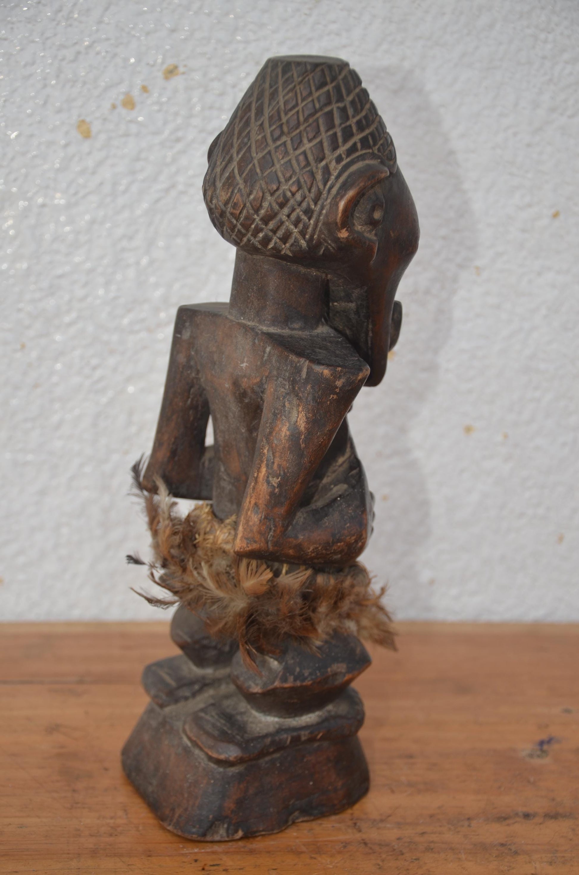 Songye Nkisi Fetish Figure | African Tribal Sculpture | Congo Wood Statue