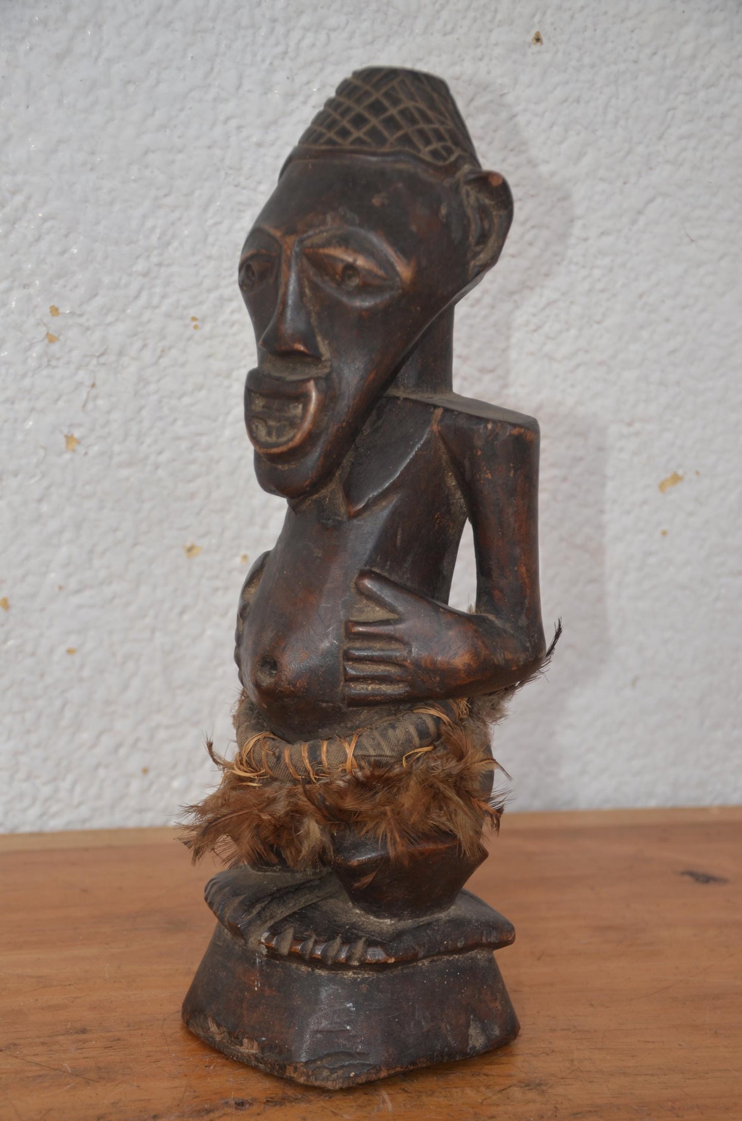Songye Nkisi Fetish Figure | African Tribal Sculpture | Congo Wood Statue