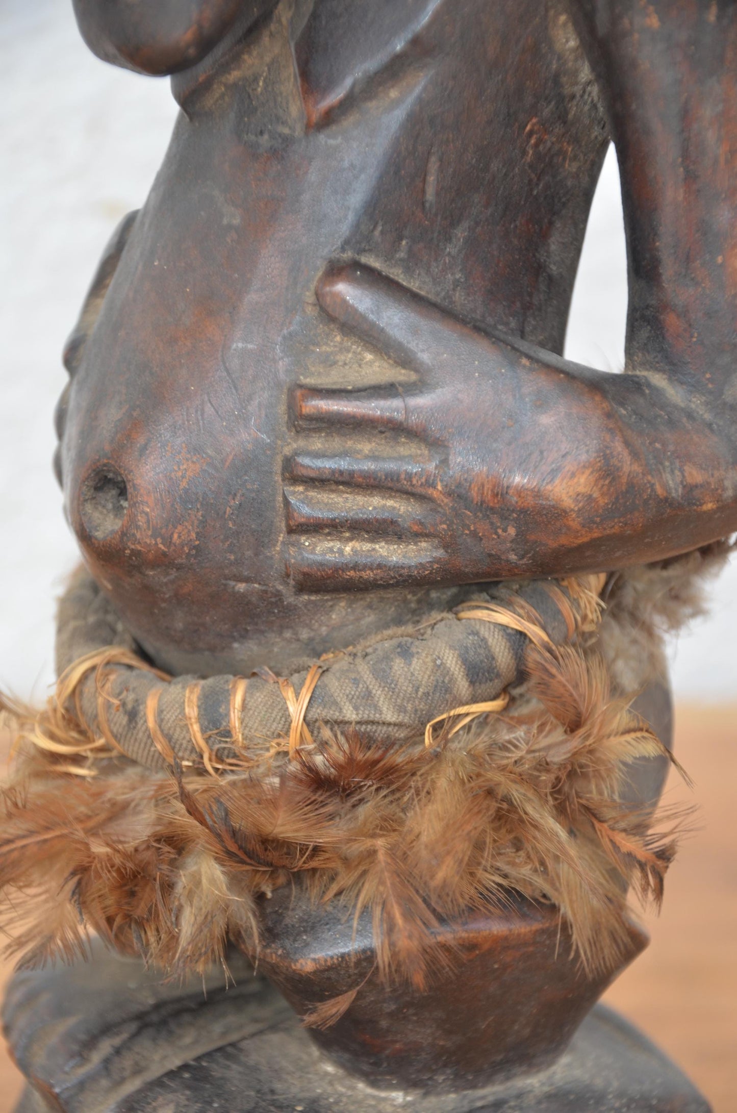 Songye Nkisi Fetish Figure | African Tribal Sculpture | Congo Wood Statue