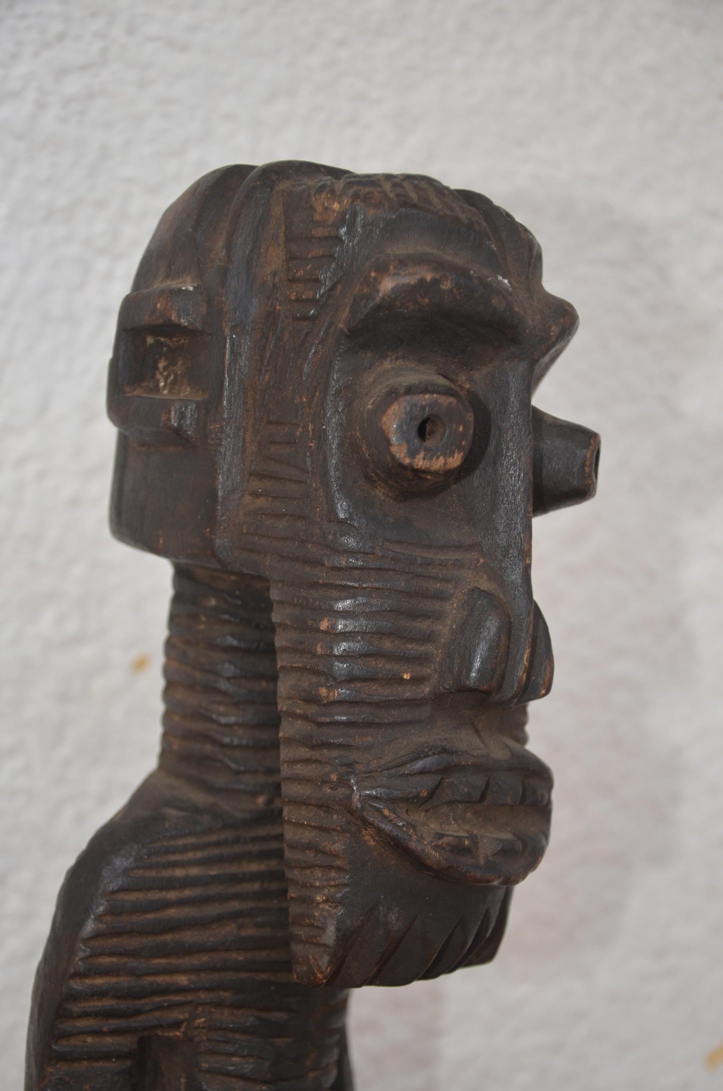 Songye Nkisi Congo Statue | African Power Figure | Tribal Wood Sculpture